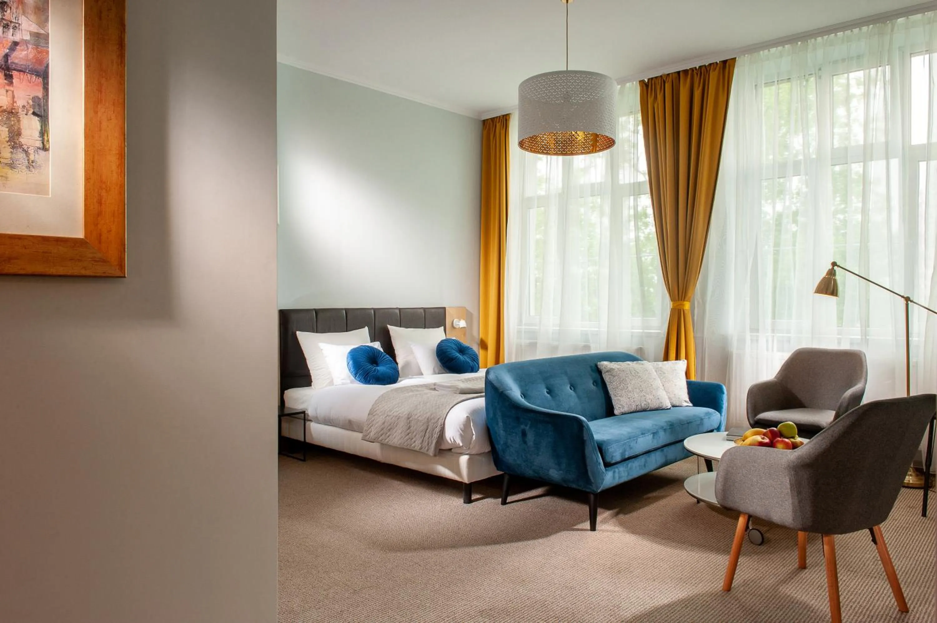 Living room in Holiday Suites Cracow