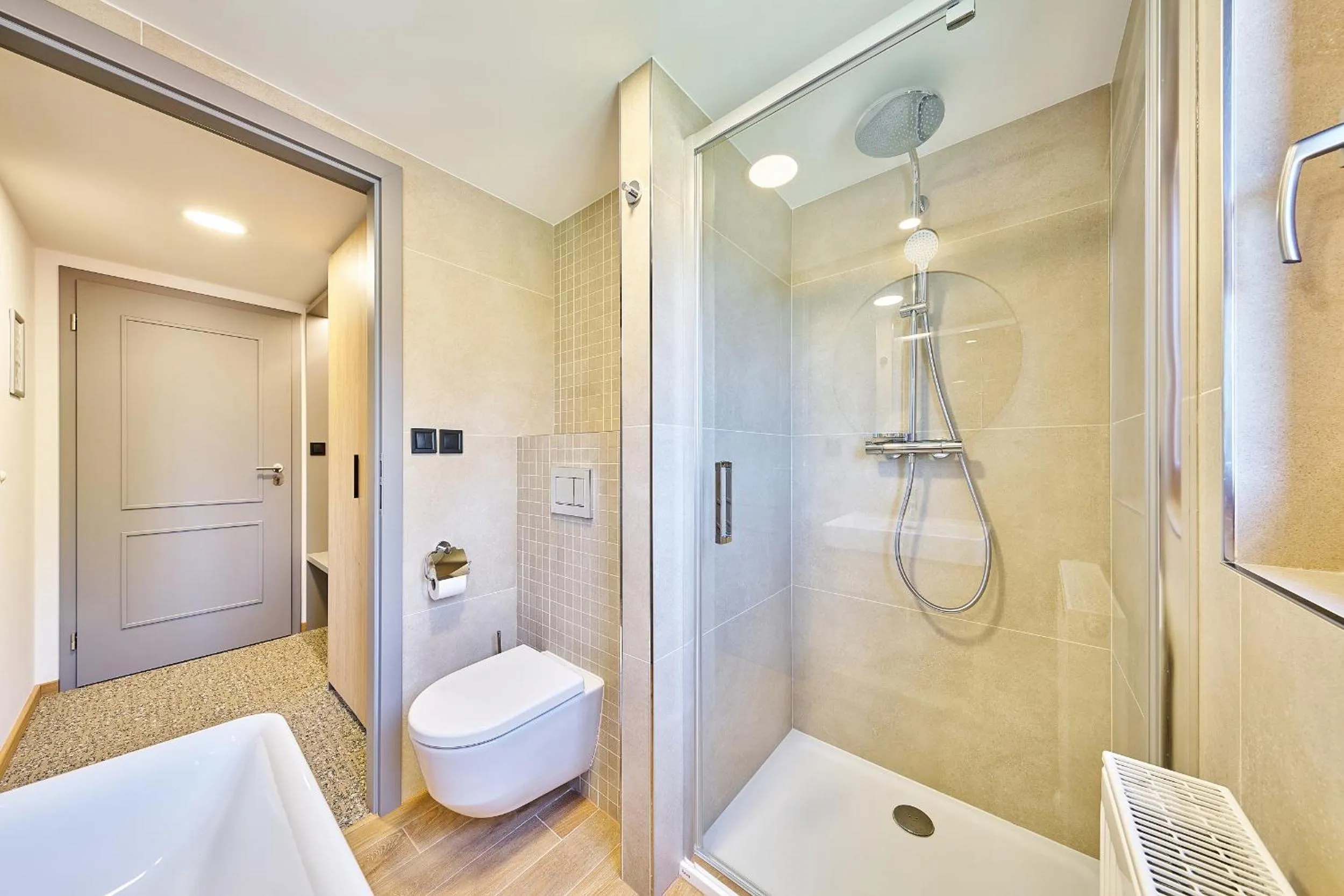 Shower in Hotel Bouda Jana