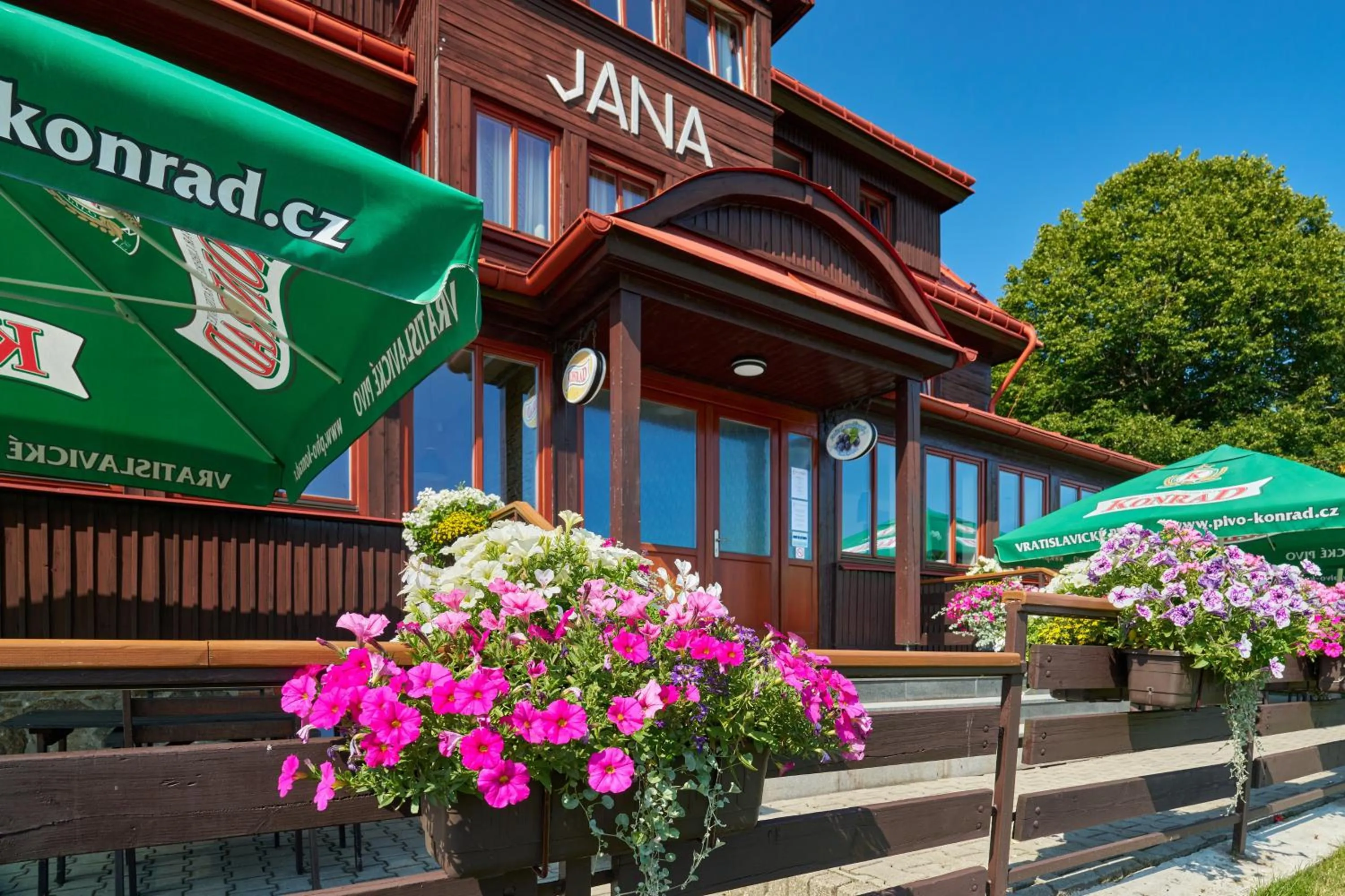 Property building in Hotel Bouda Jana