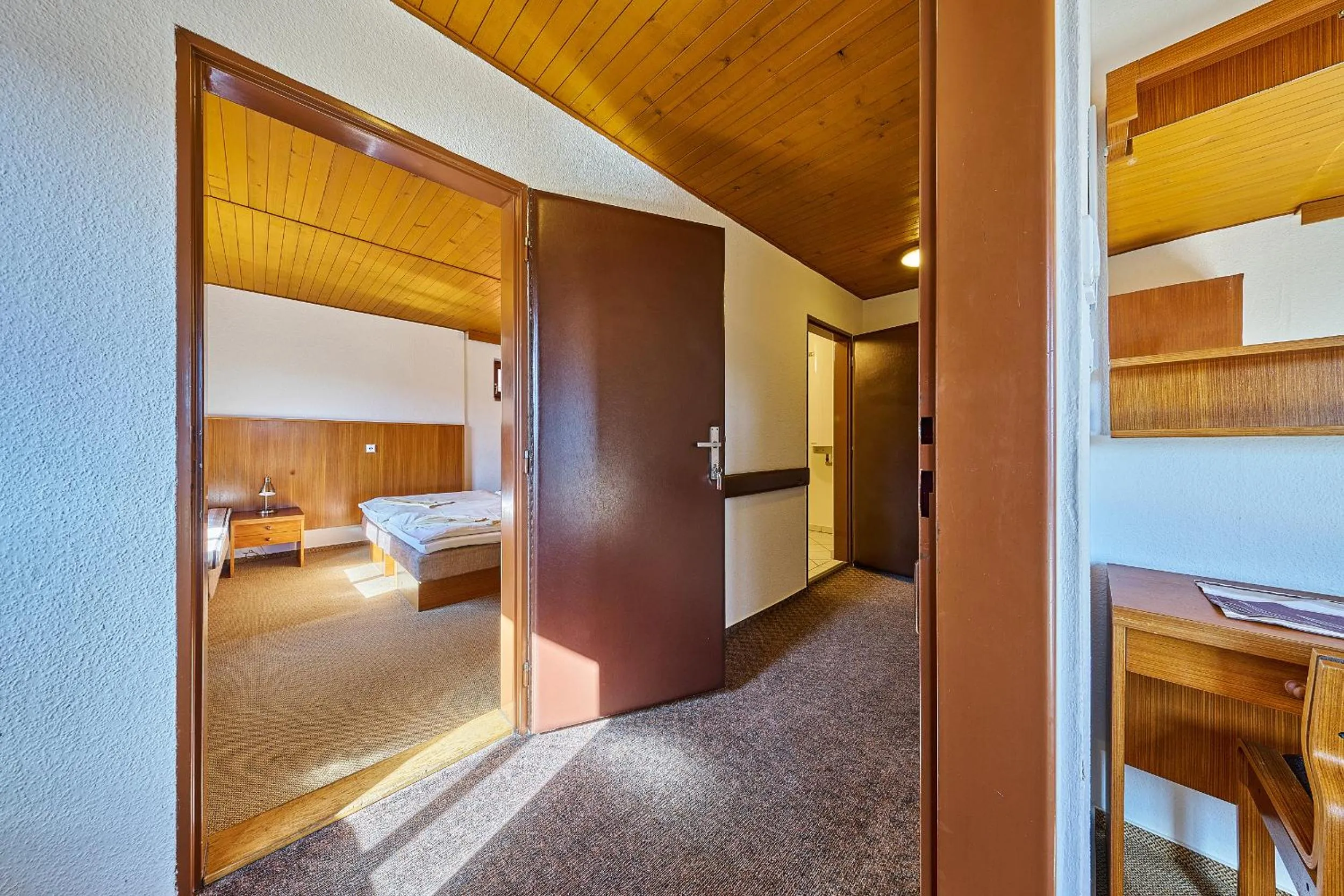 Bed in Hotel Bouda Jana