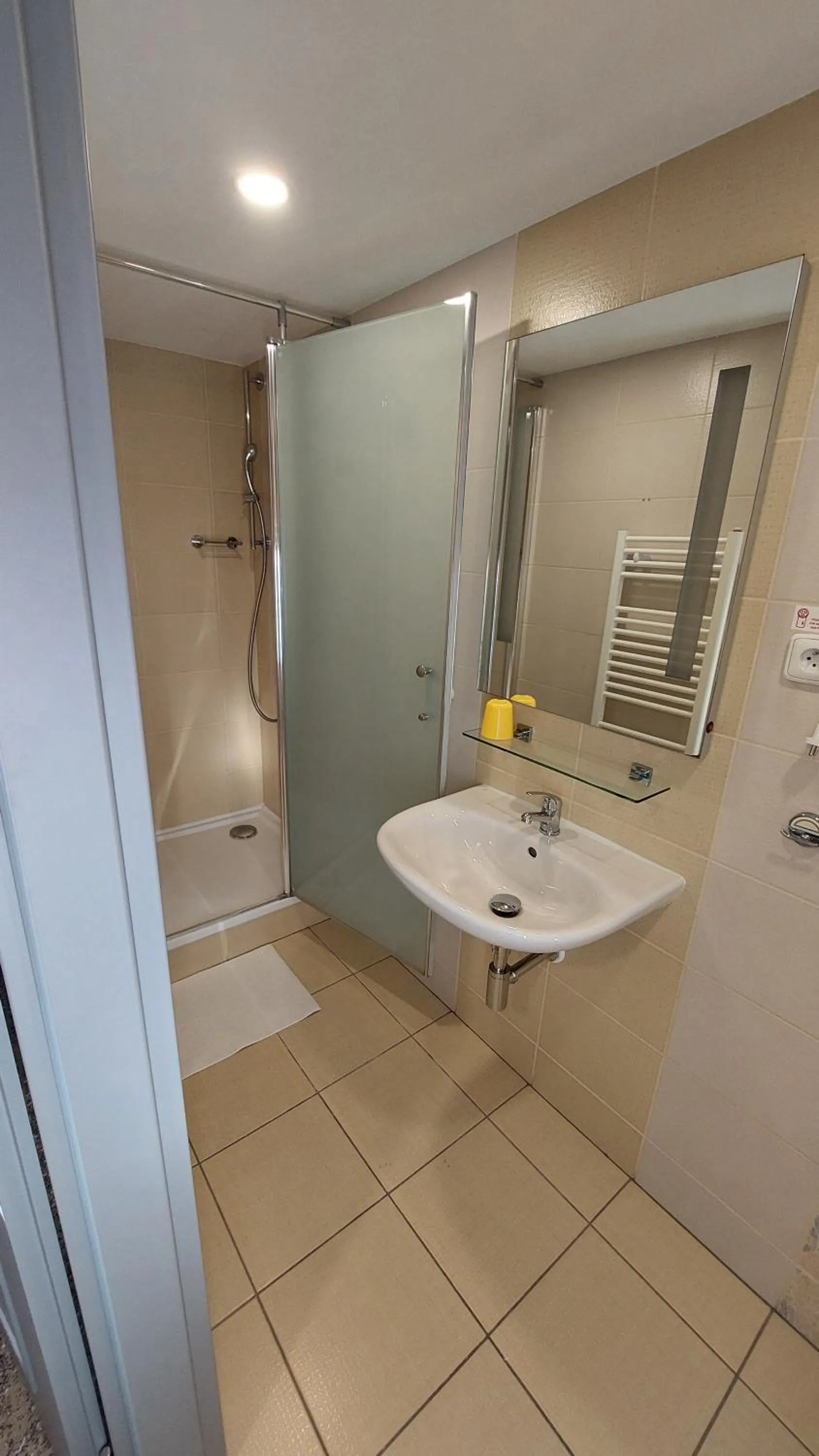 Shower in Hotel Bouda Jana