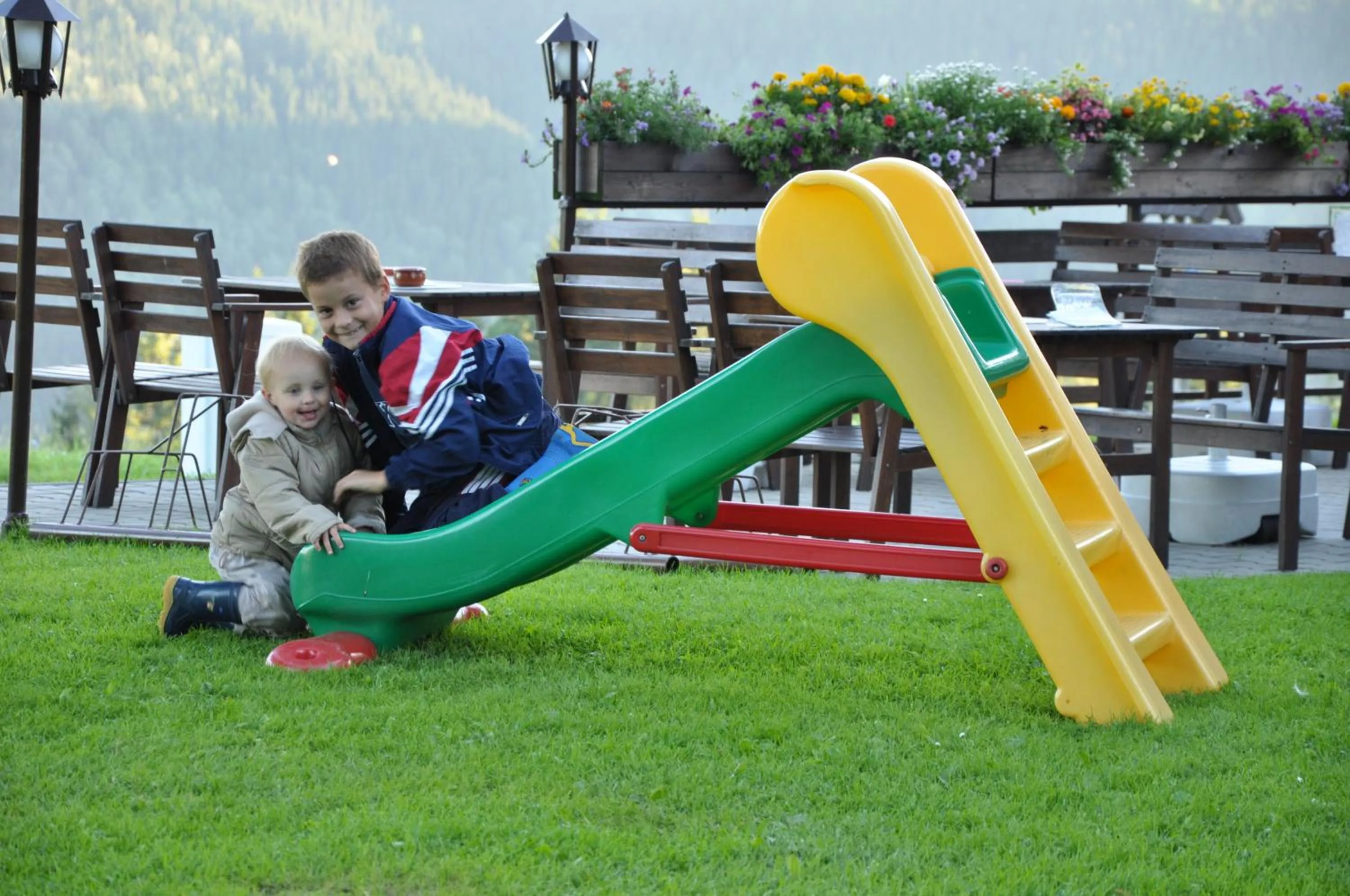 Garden in Hotel Bouda Jana