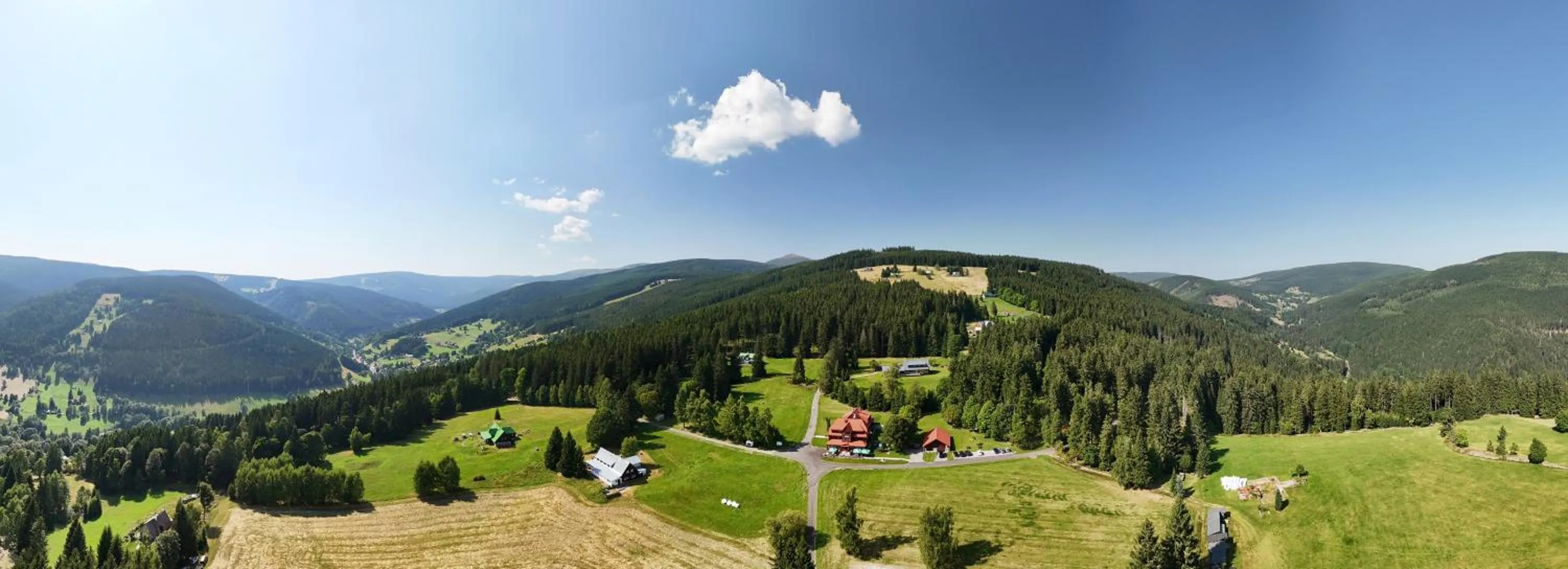 Property building in Hotel Bouda Jana