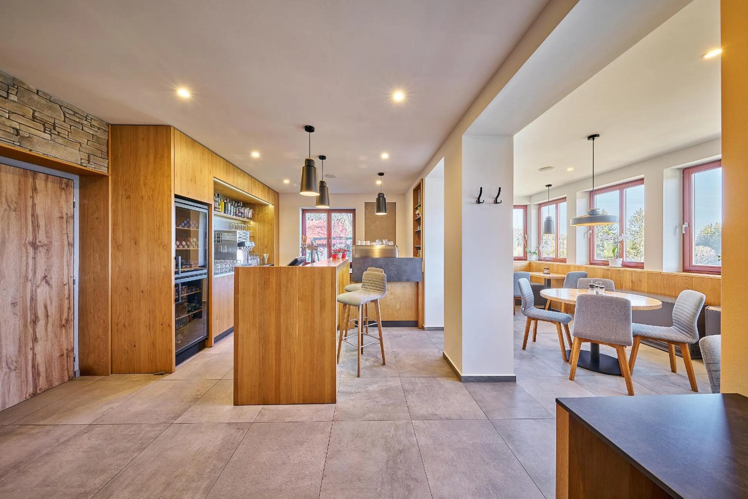 Lounge or bar in Hotel Bouda Jana