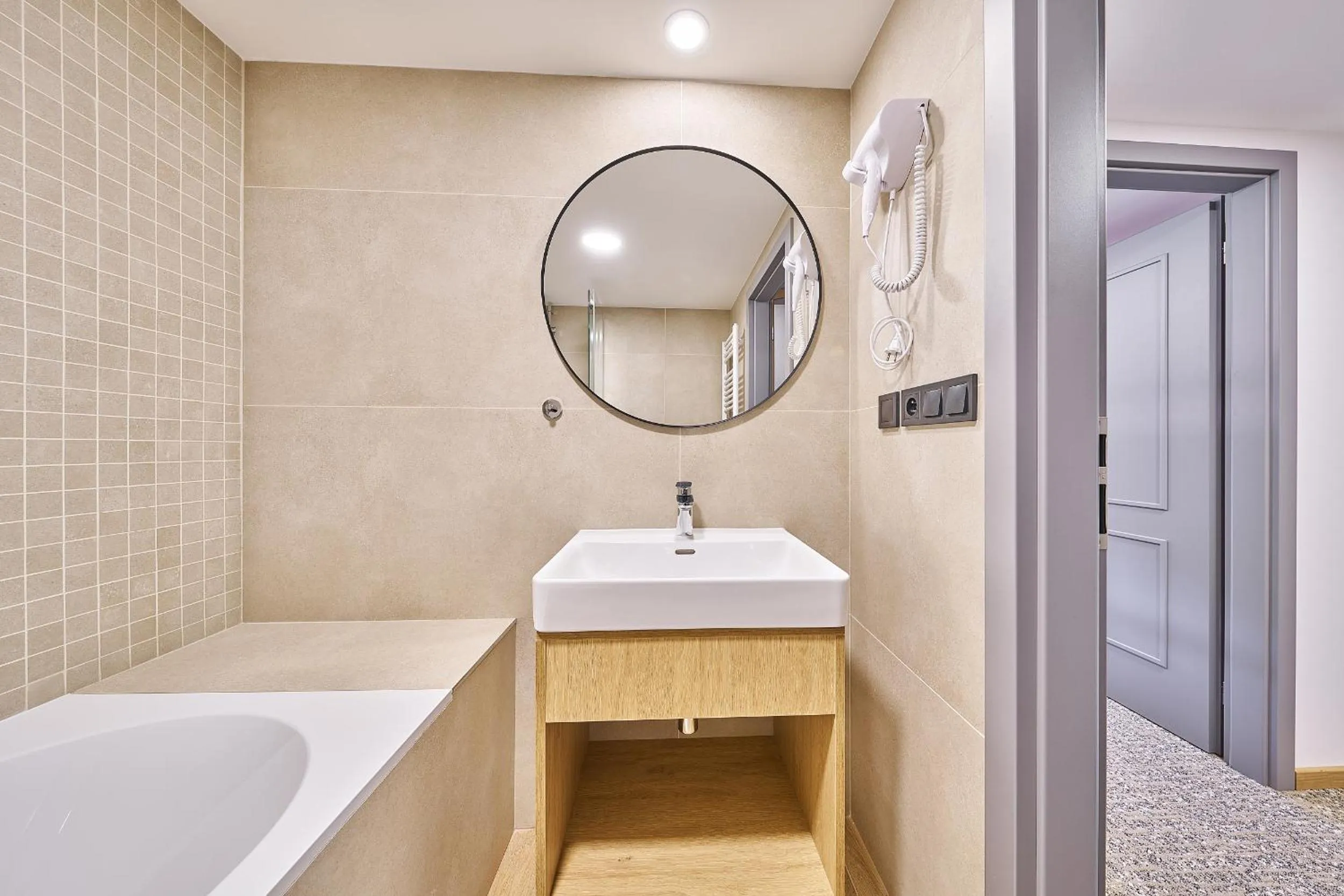 Bathroom in Hotel Bouda Jana