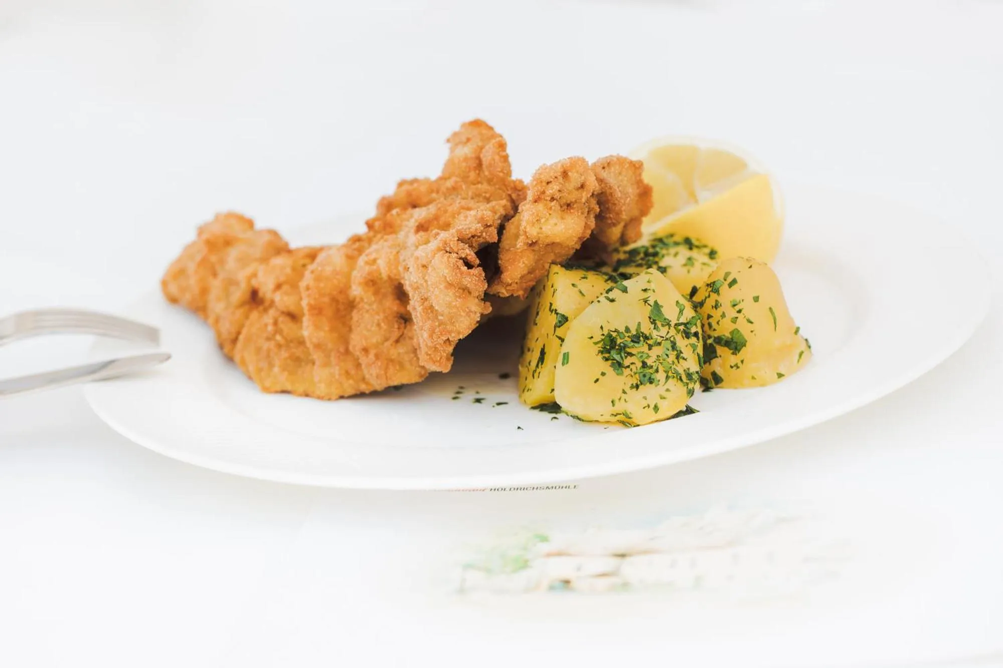 Food close-up in Hotel Restaurant Höldrichsmühle