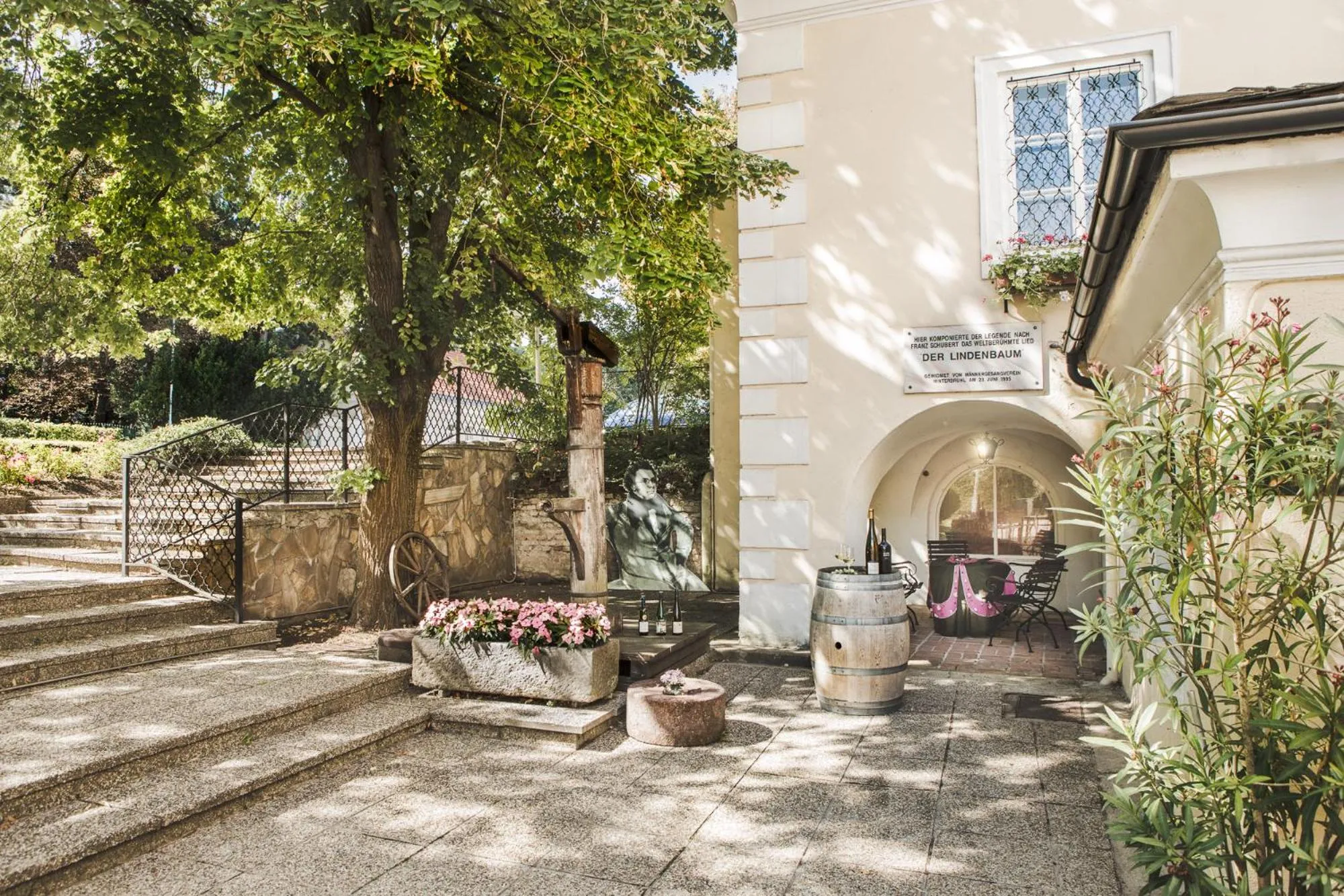 Garden in Hotel Restaurant Höldrichsmühle