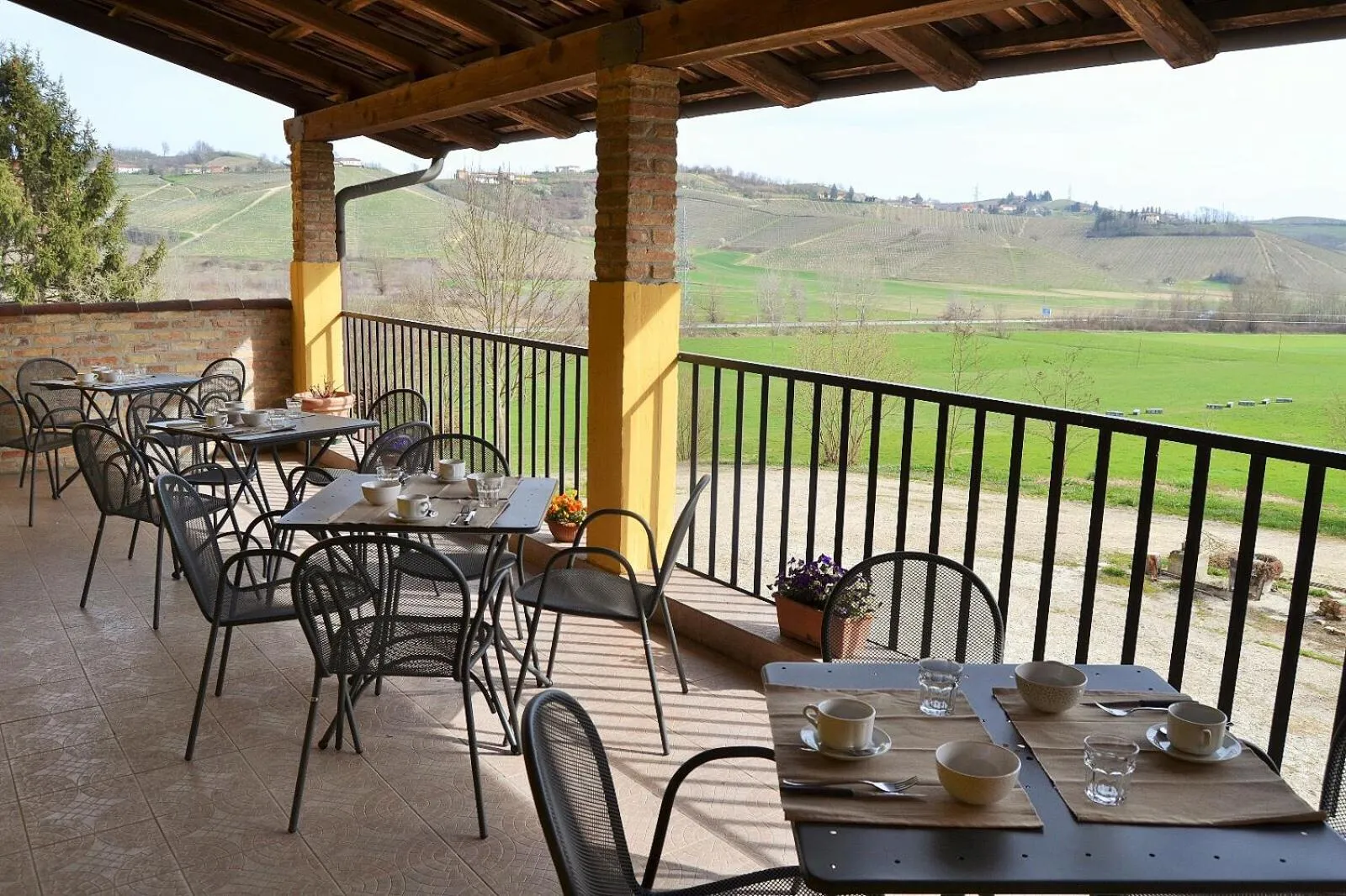Balcony/Terrace in Agriturismo La Mussia