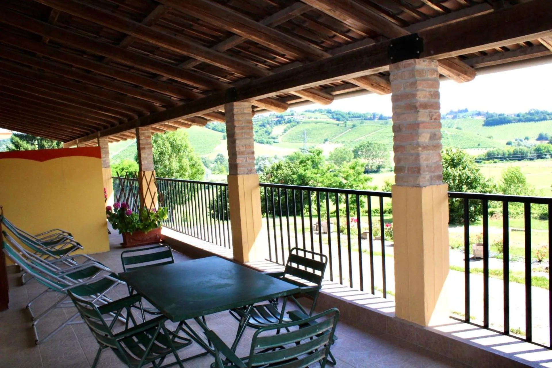 Balcony/Terrace in Agriturismo La Mussia