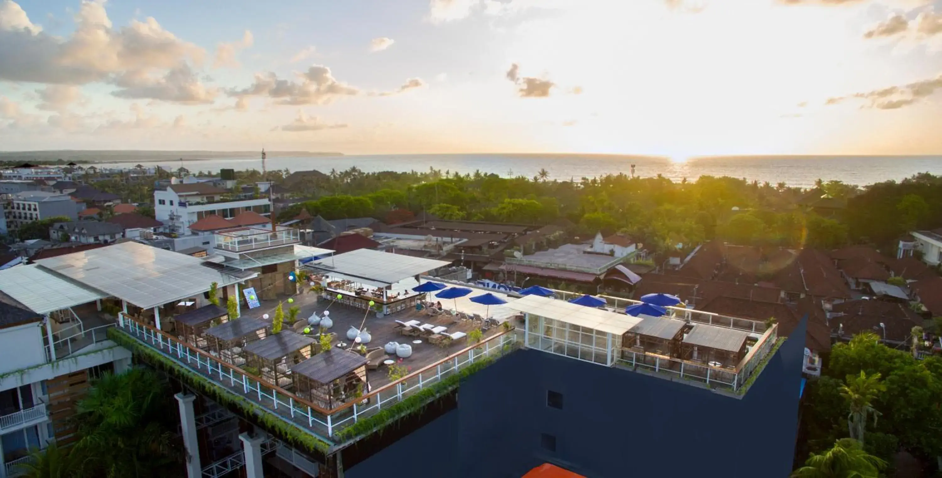 Bird's eye view in New Garden View Resort Bird's eye view in New Garden View Resort