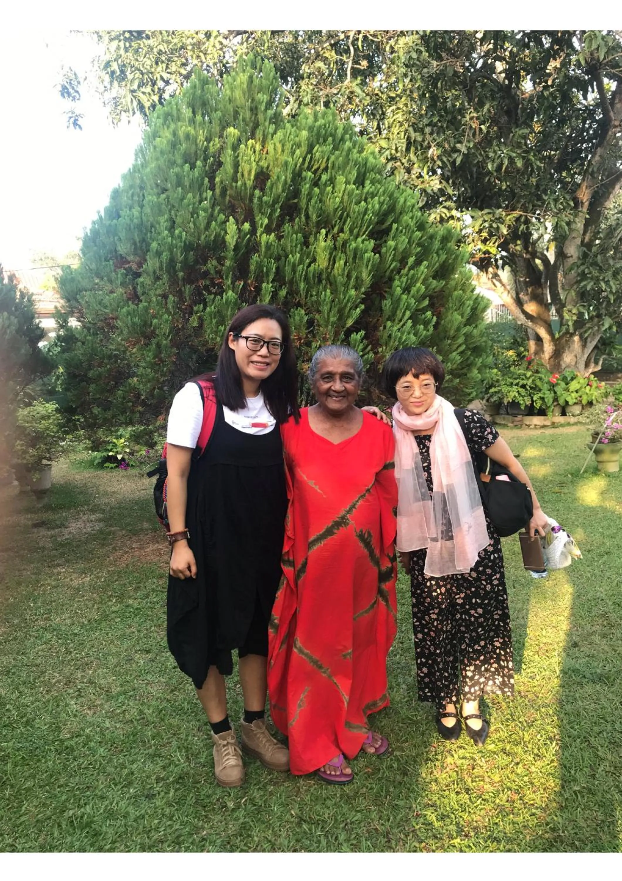 Staff in Mama's Hostel by Taprobane