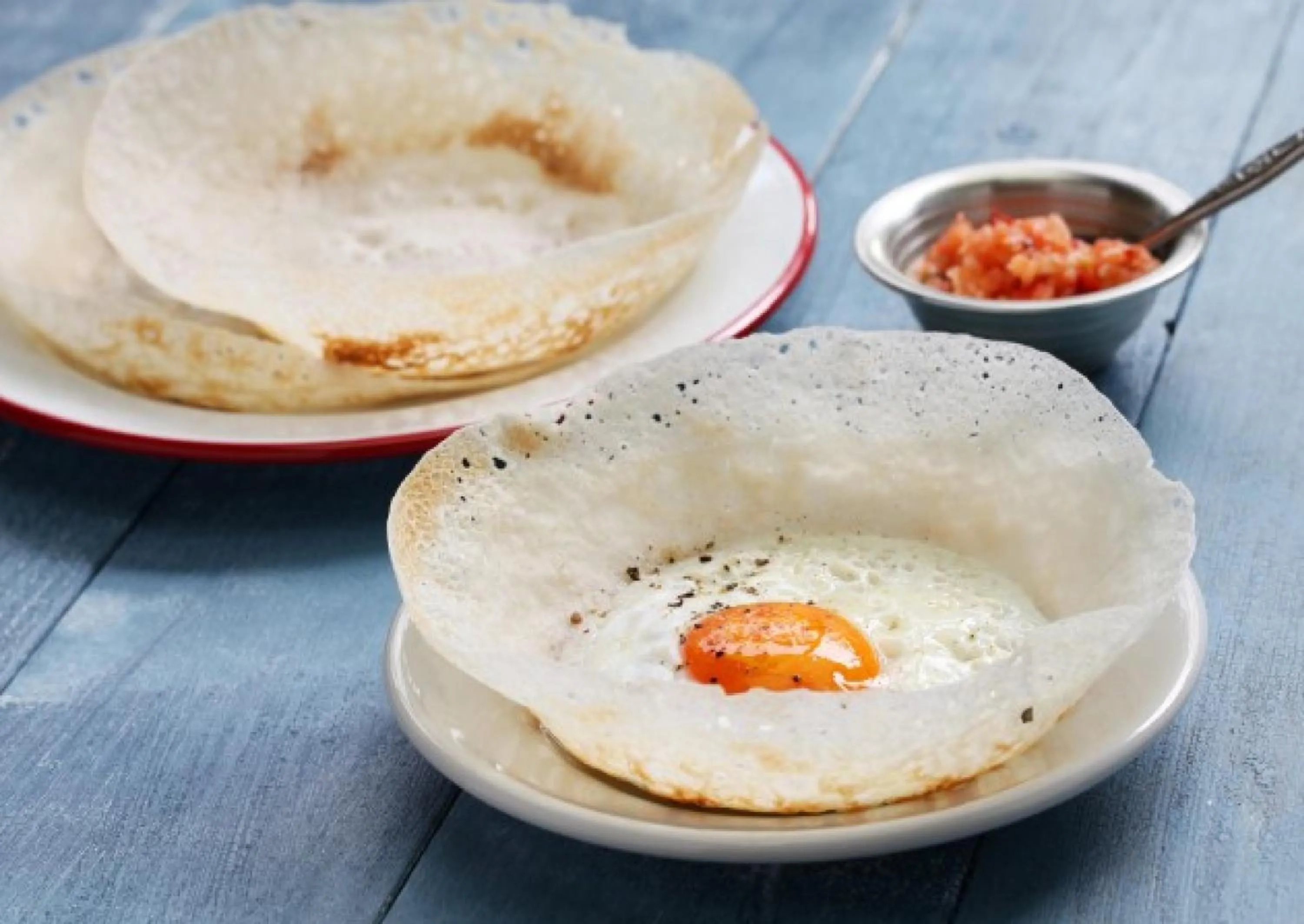 Asian breakfast in Mama's Hostel by Taprobane