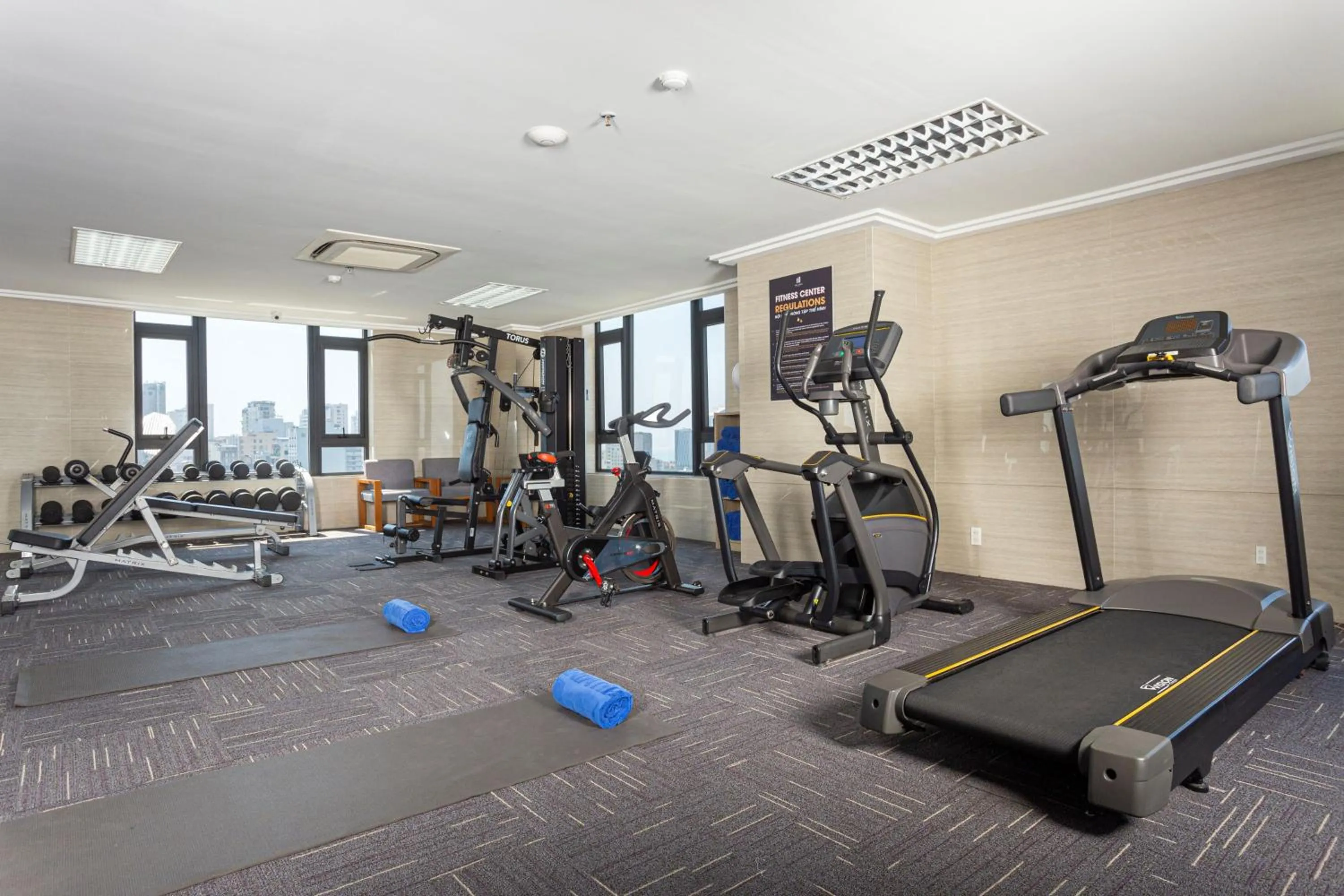 Fitness centre/facilities in Nhu Minh Plaza Danang Hotel