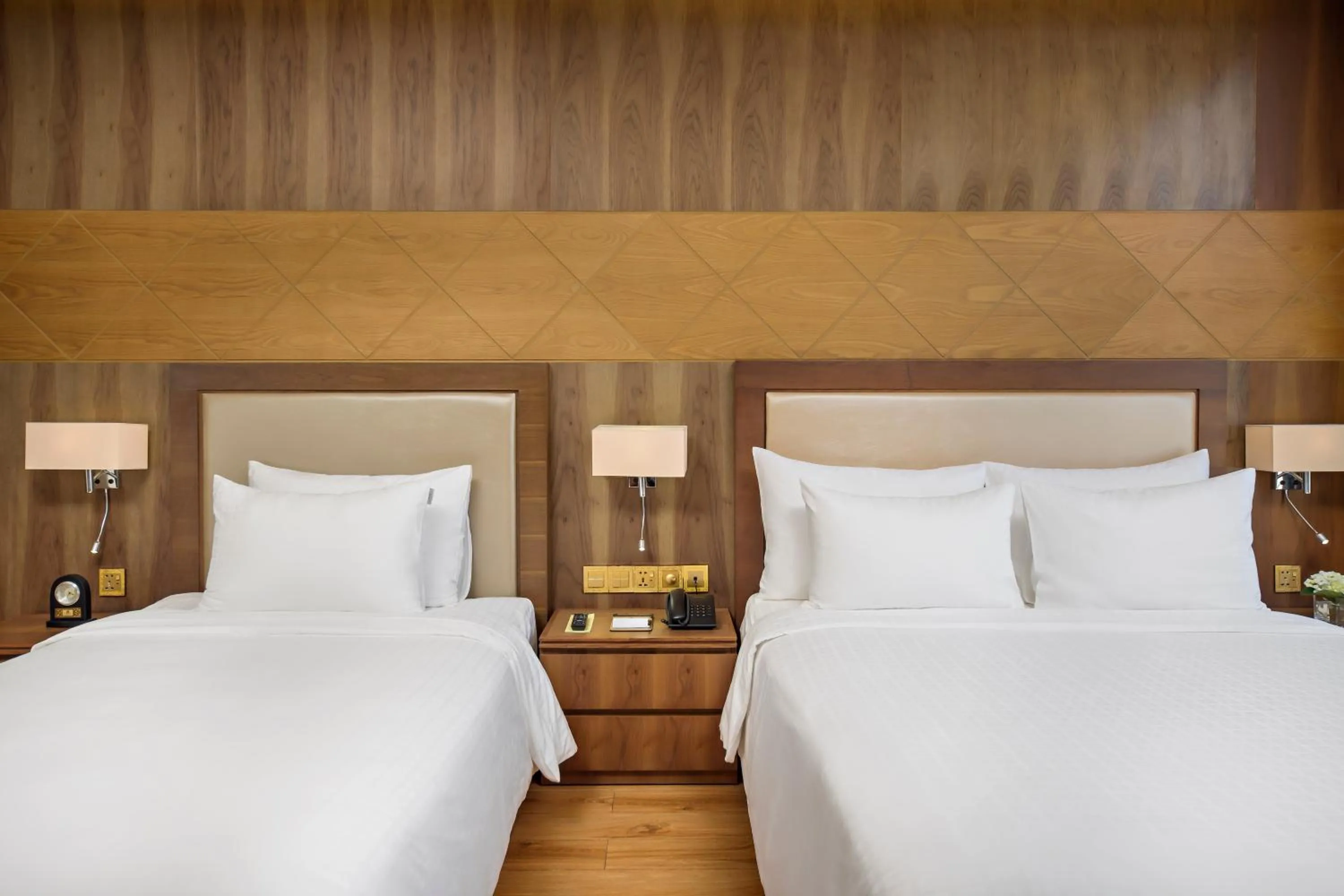 Bed in Nhu Minh Plaza Danang Hotel