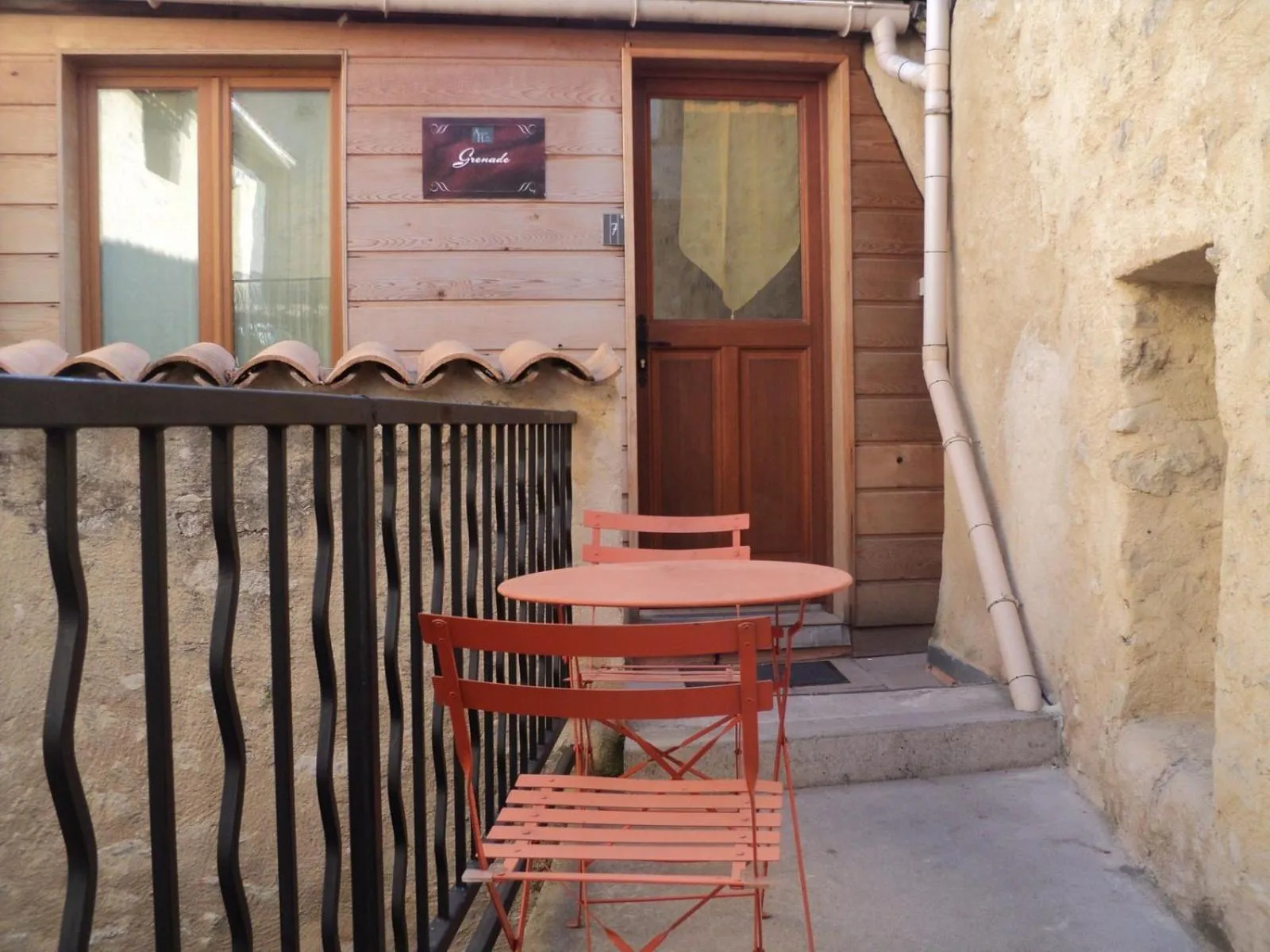Balcony/Terrace in Appart-Hôtel Résidence Maloc