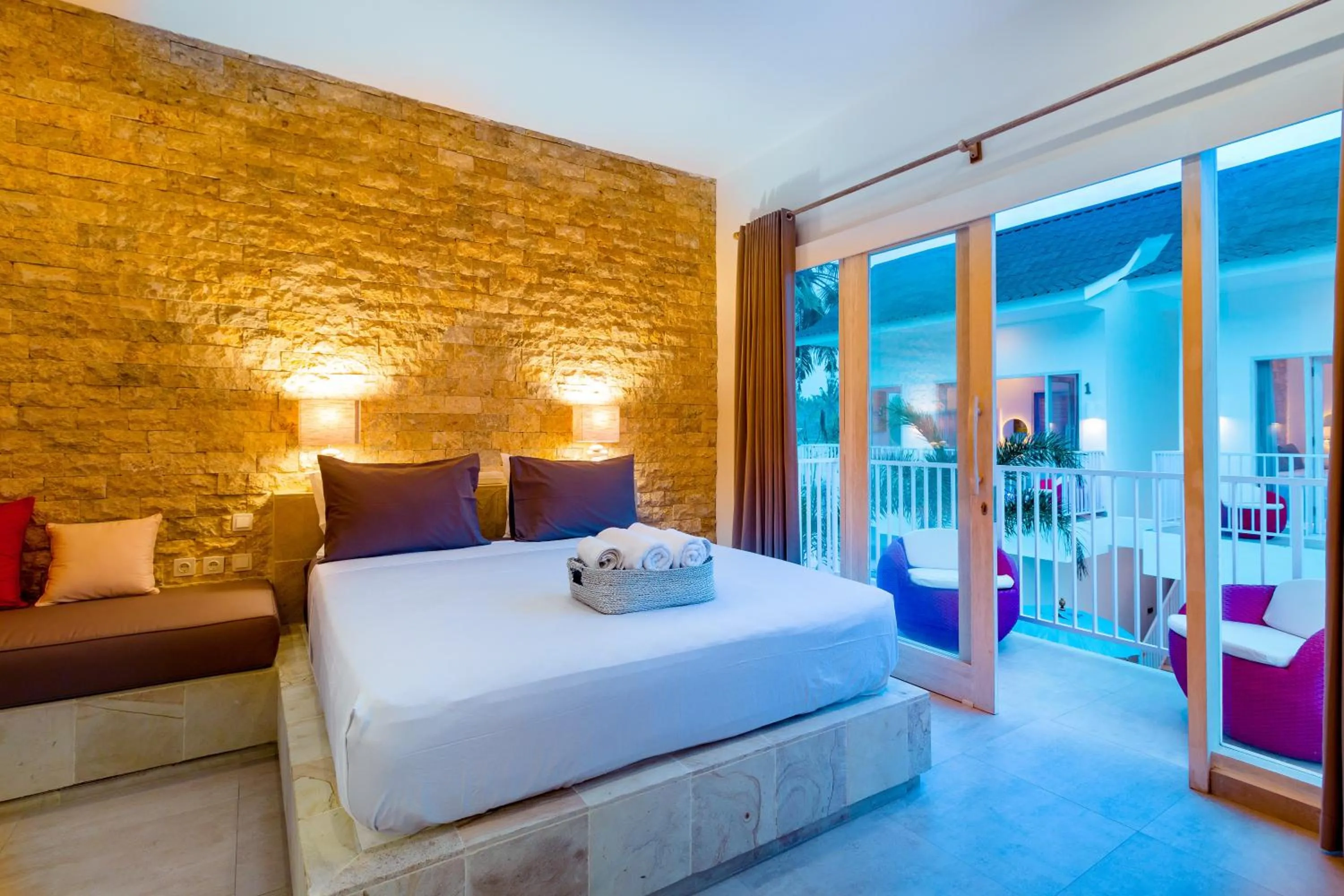 Bed in Cocotoa Boutique Hotel & Villa