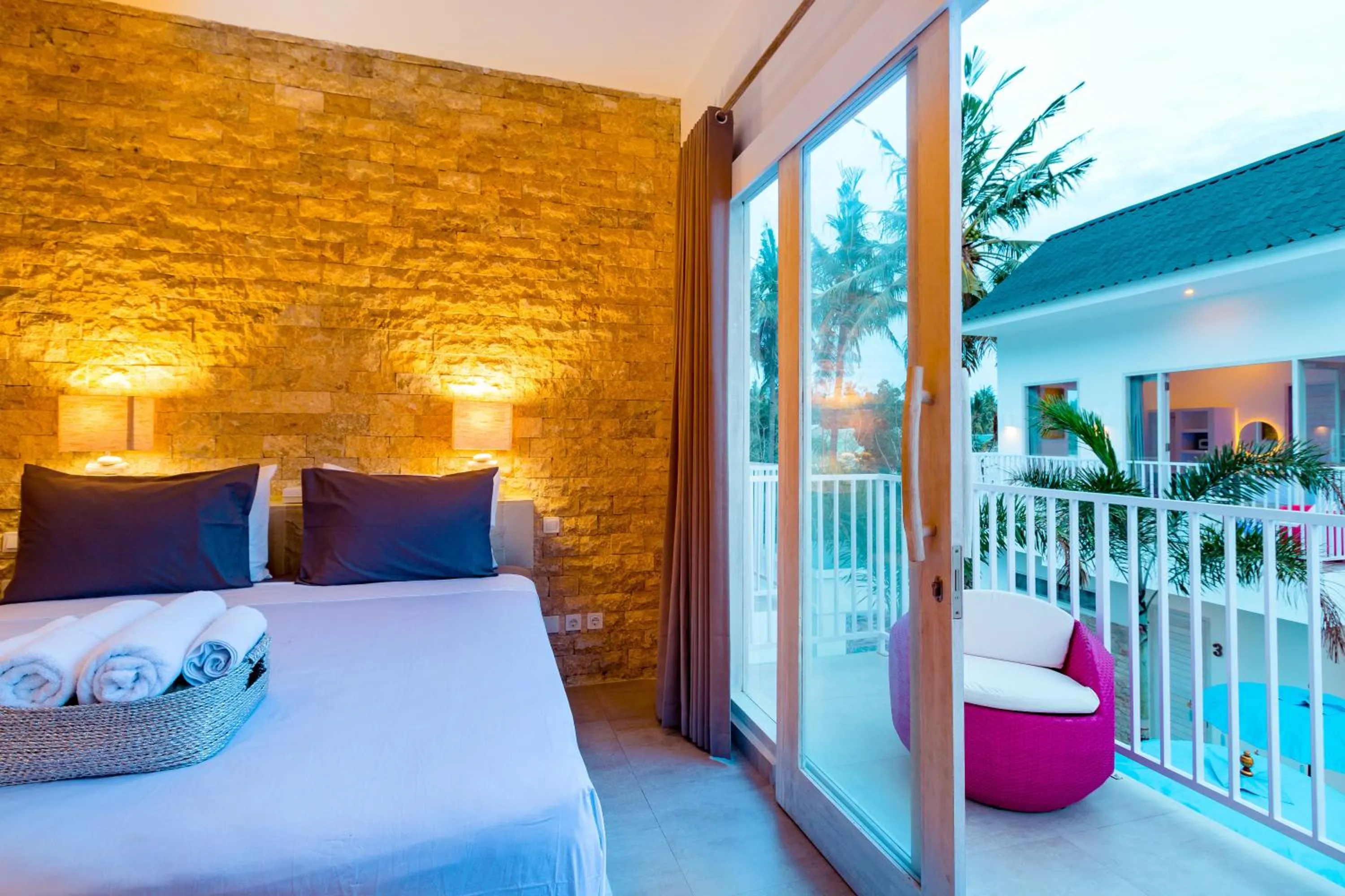Bed in Cocotoa Boutique Hotel & Villa