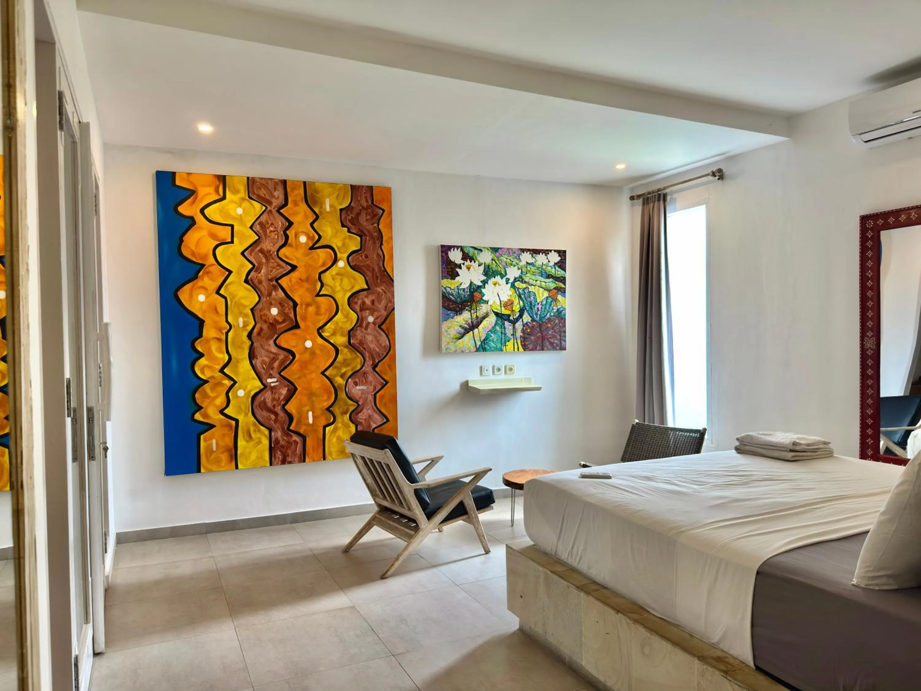 Bed in Cocotoa Boutique Hotel & Villa