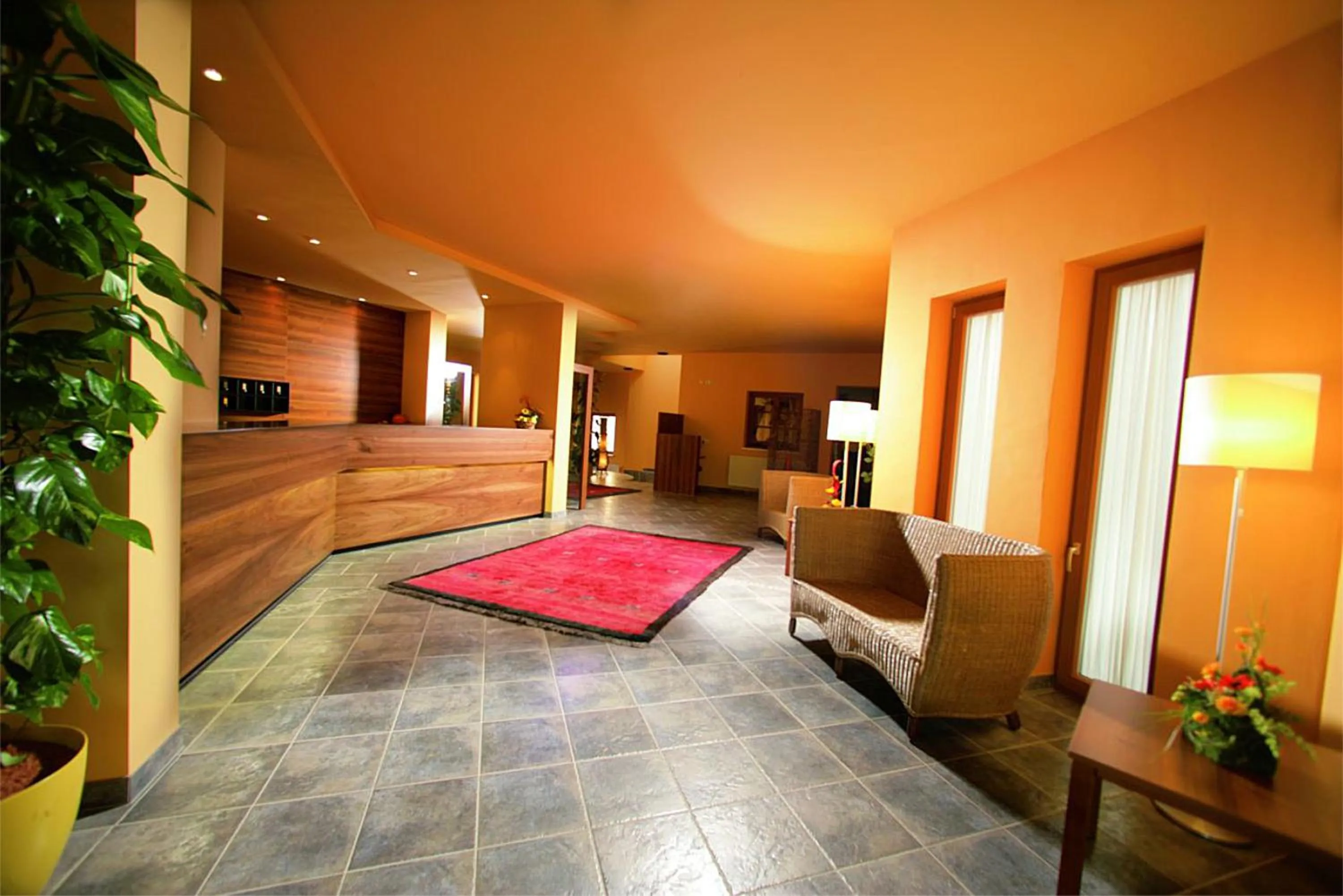 Lobby or reception in Familien Hotel Krainz