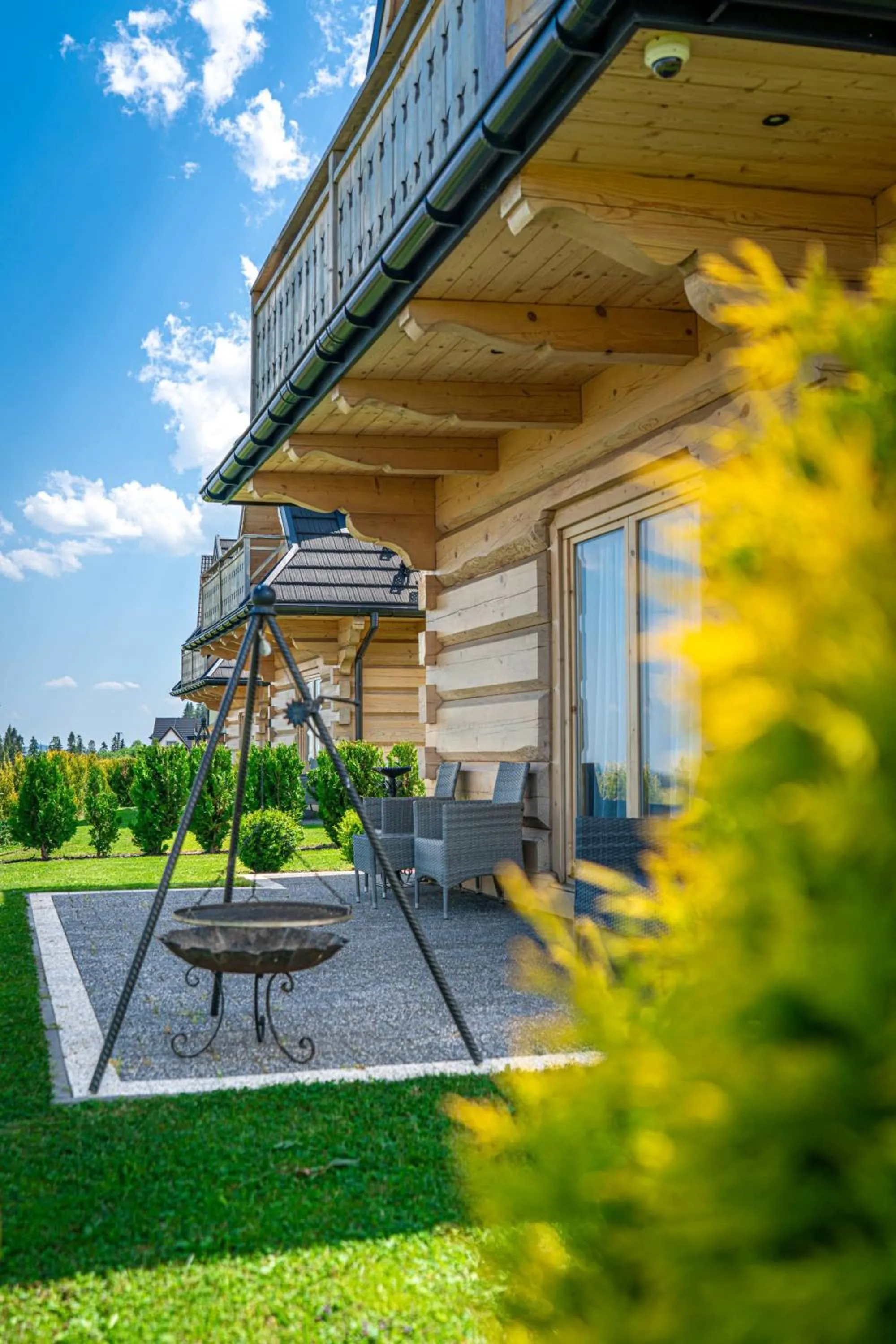 Property building in Domki Górskie Janosik, Kwicoł i Pyzdra Jacuzzi, Sauna