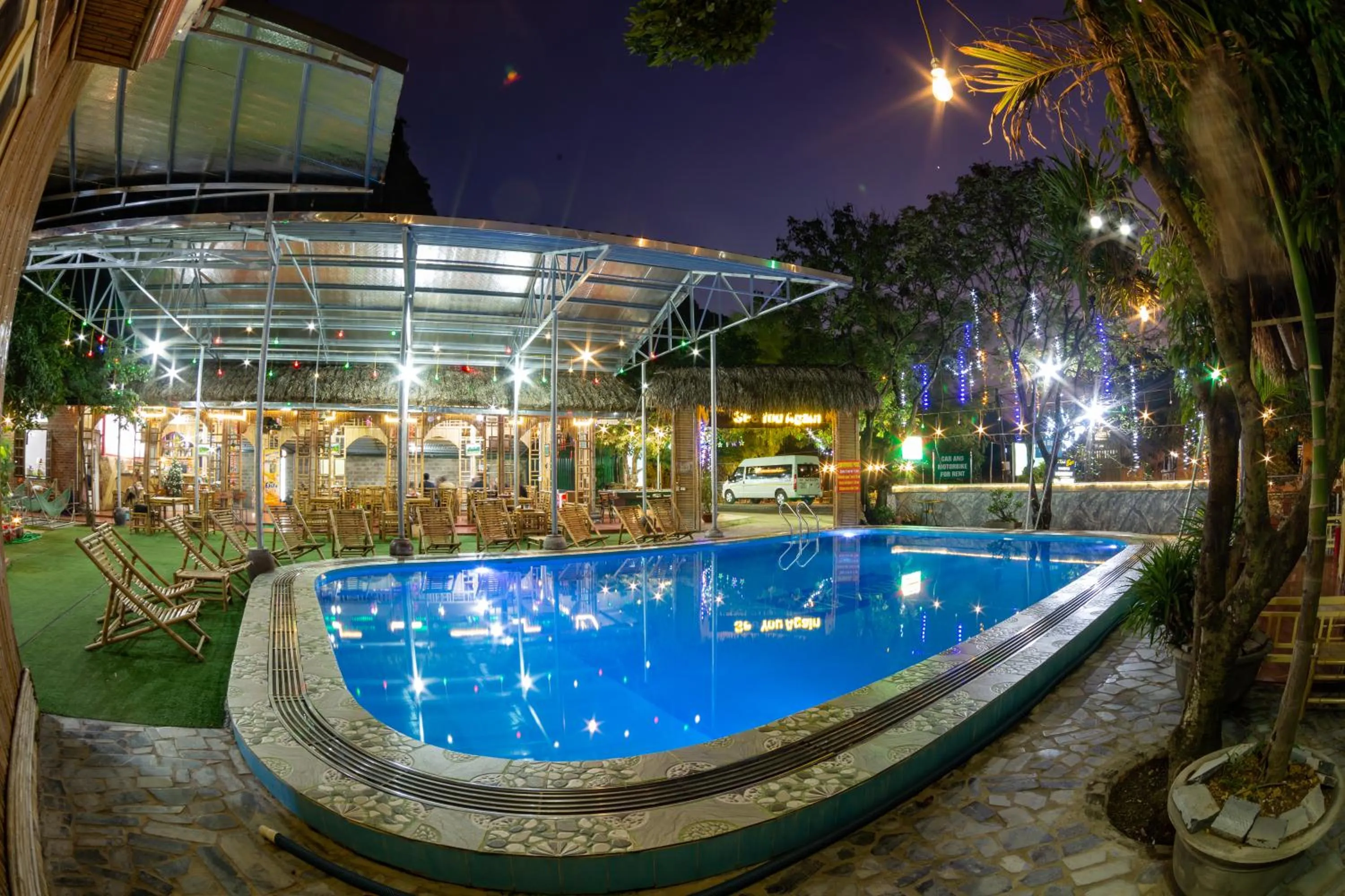 Pool view in Trang An River View Homestay