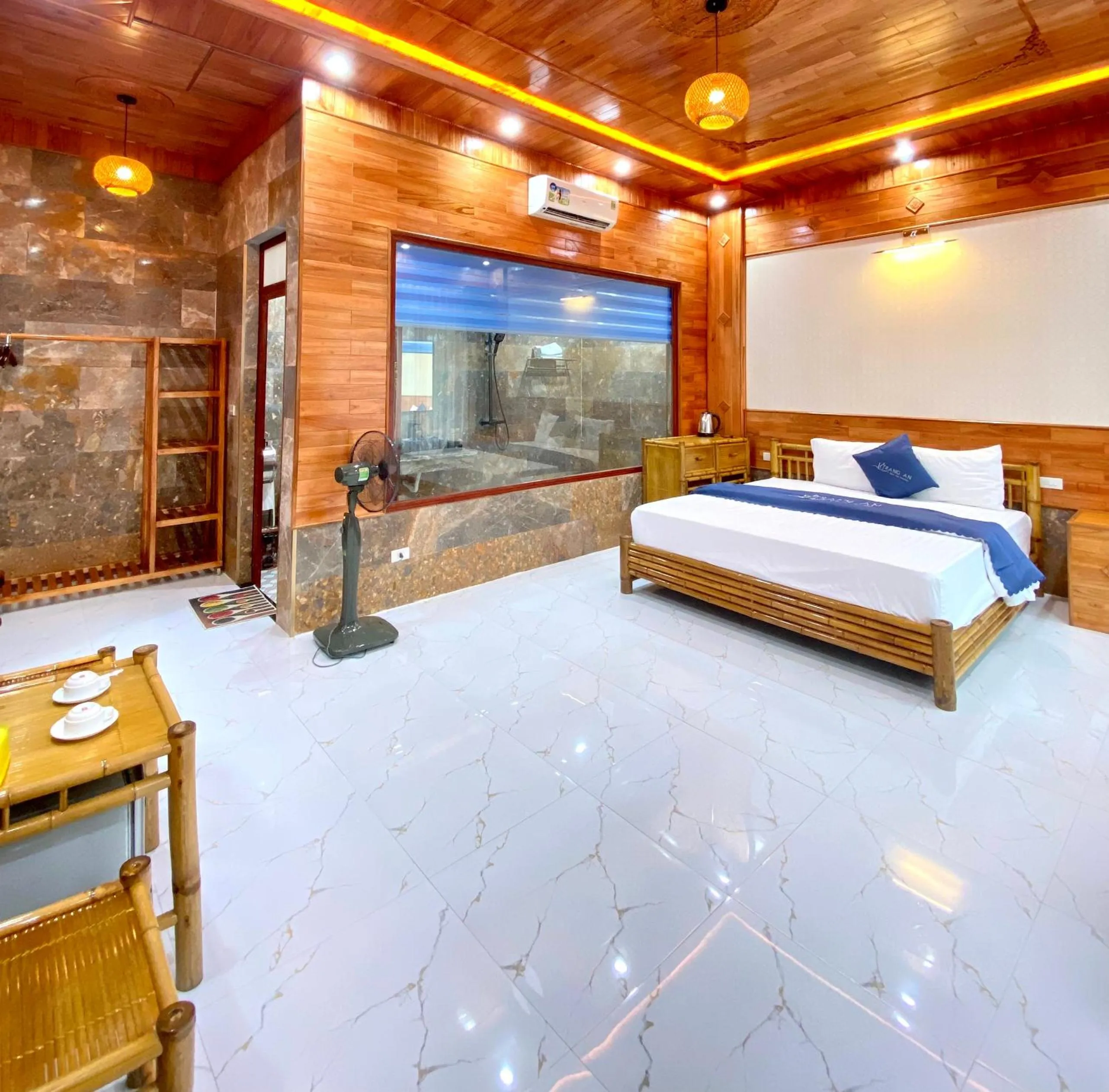 Photo of the whole room, Bed in Trang An River View Homestay
