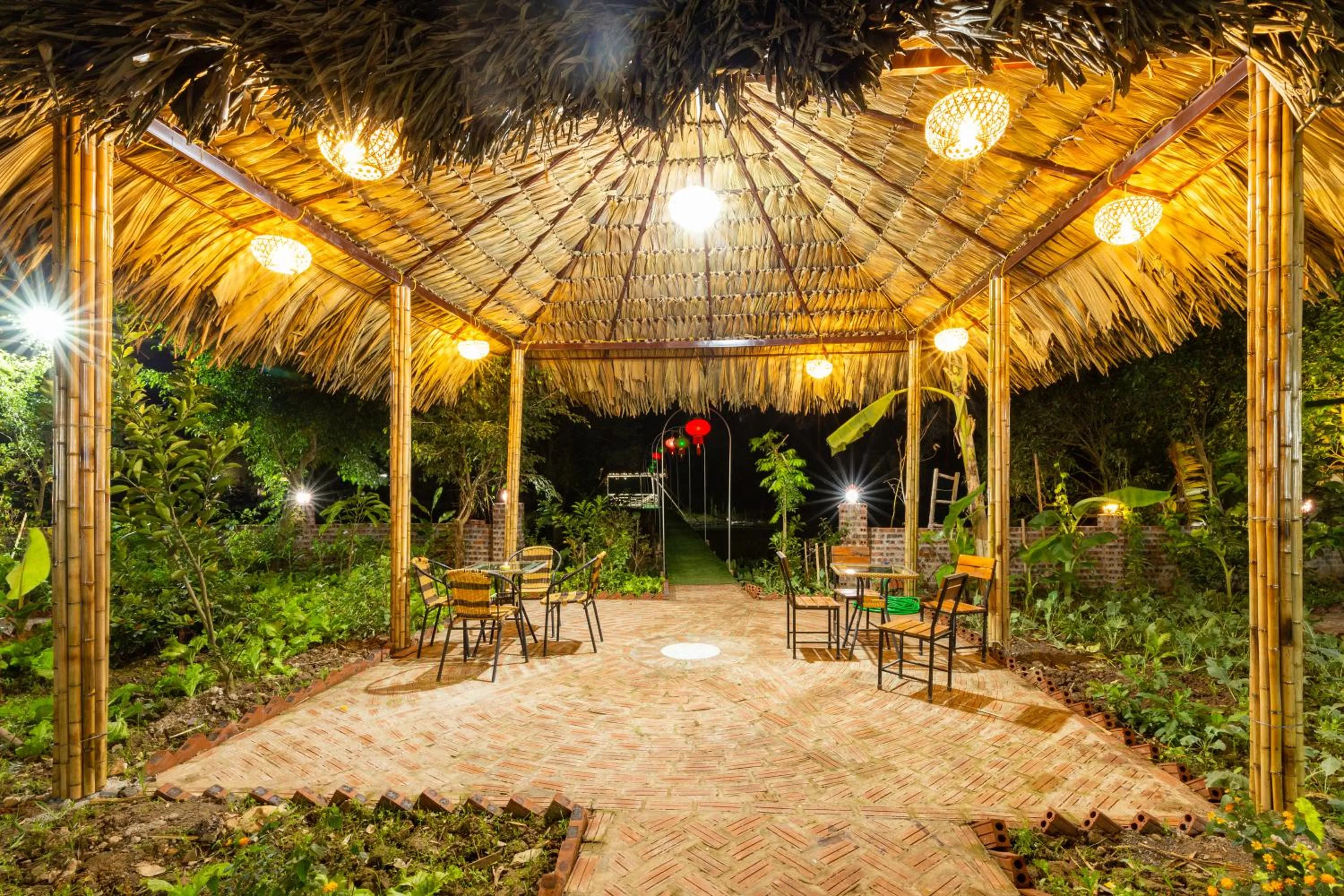 Area and facilities in Trang An River View Homestay