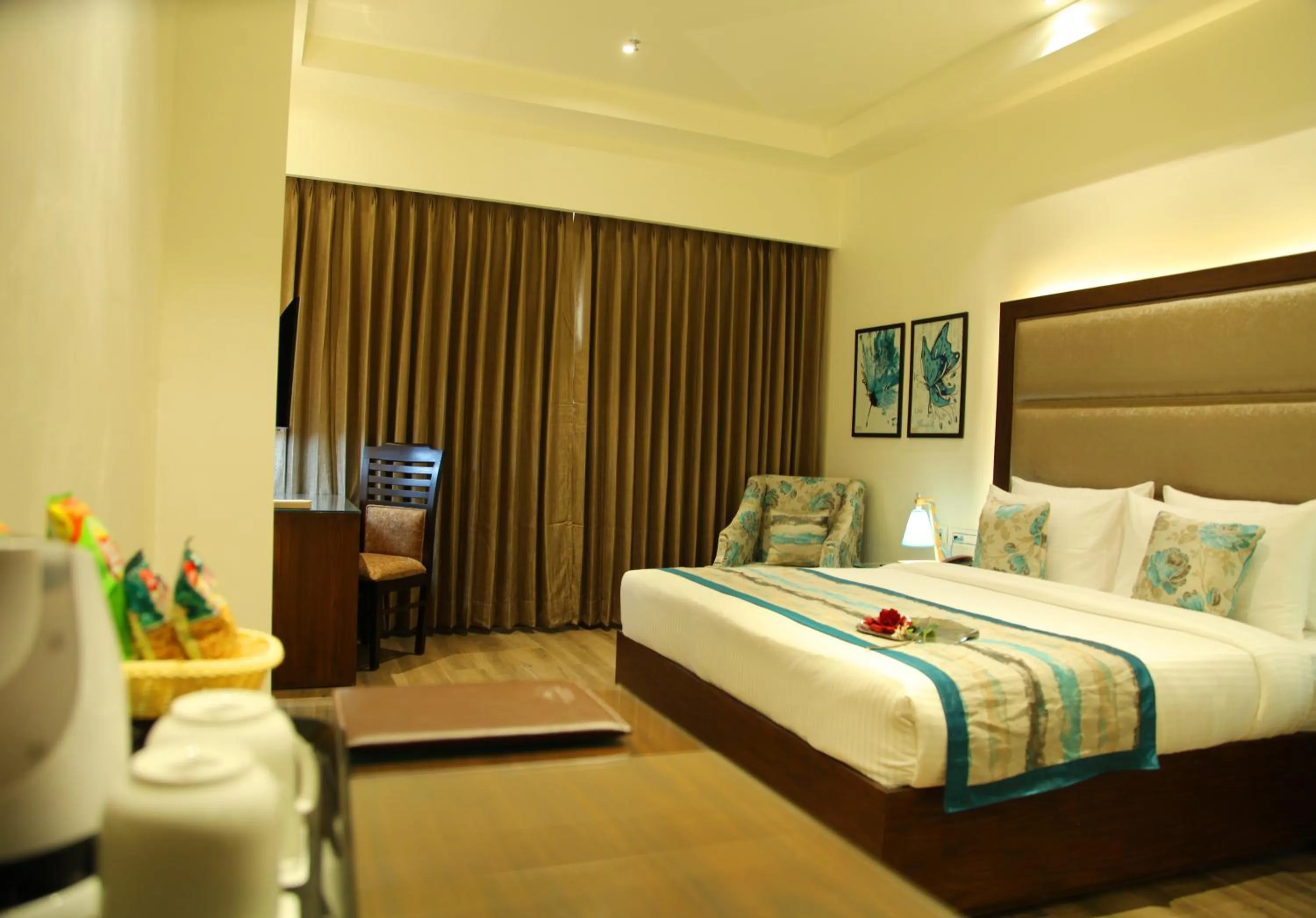 Bedroom, Bed in Hotel WJ Grand