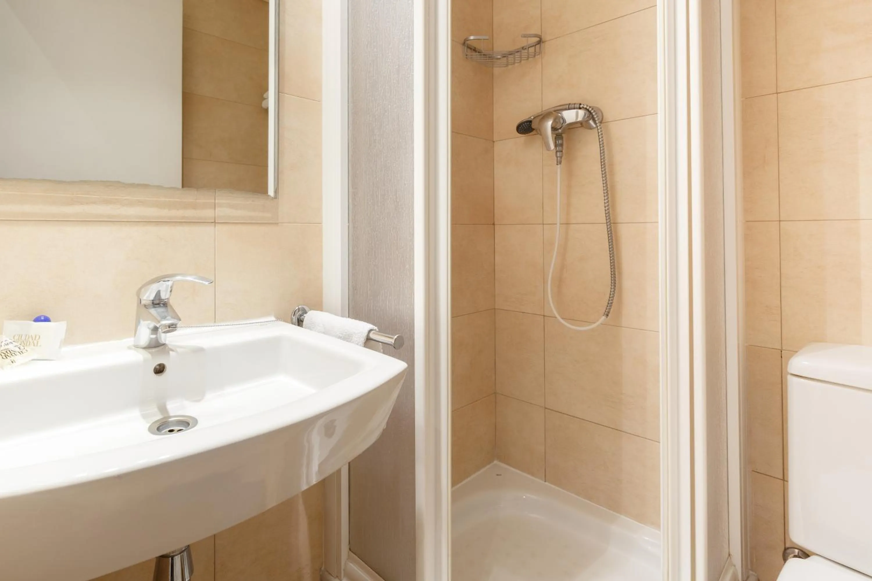 Bathroom in Ciudad Condal Hostal - Paseo de Gracia