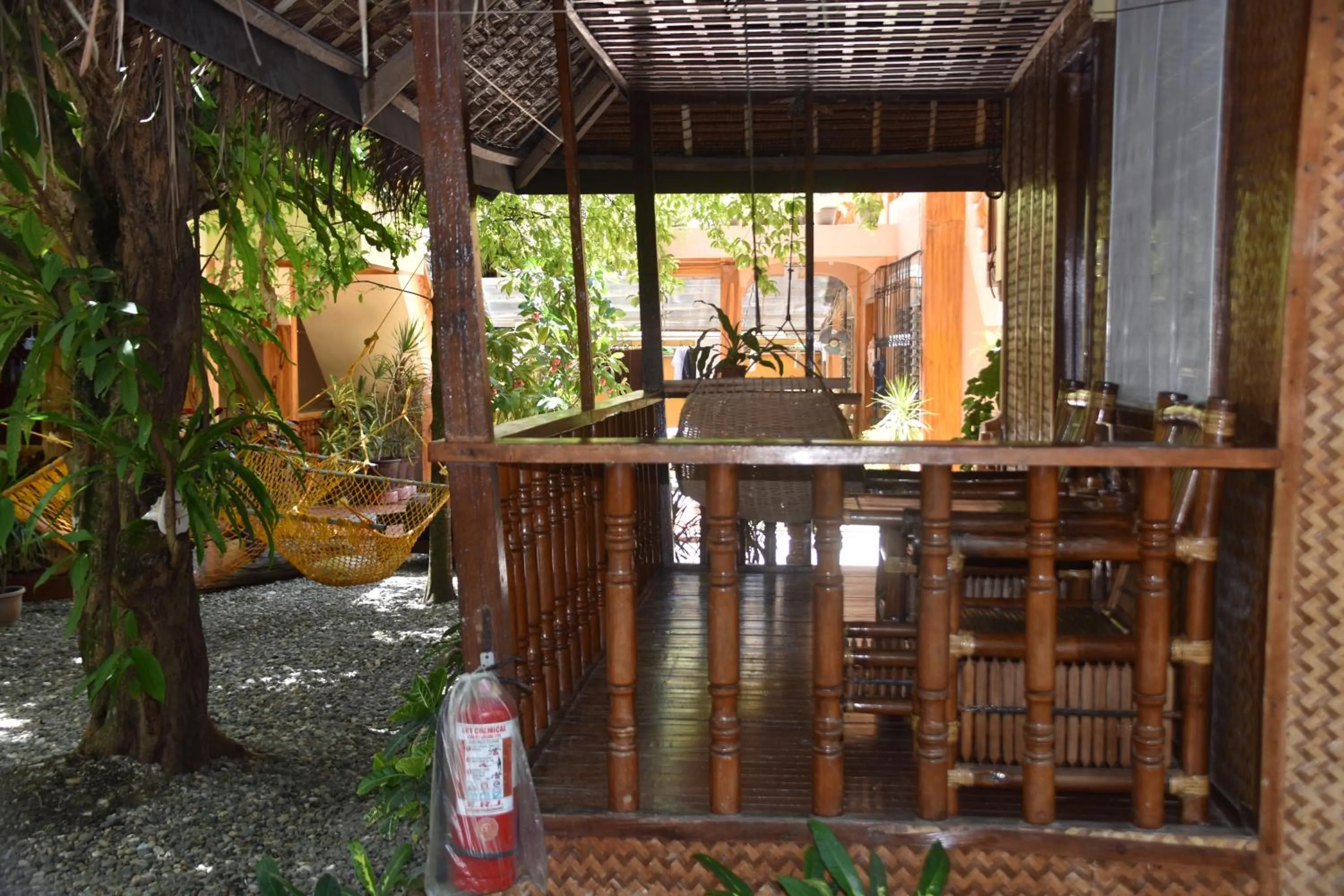 Patio in Roy's Rendezvous Boracay