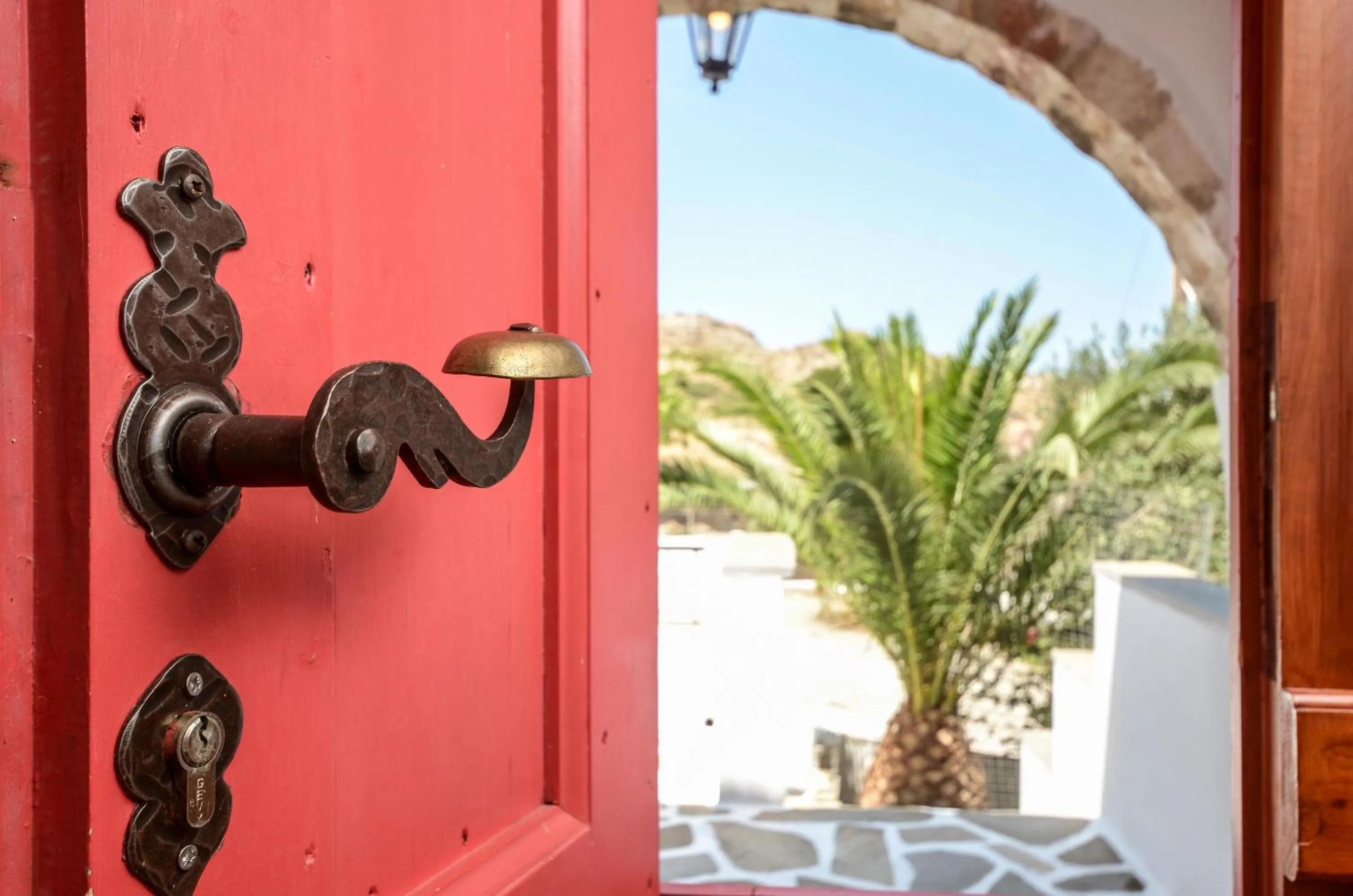 Decorative detail in Naxos Filoxenia Hotel