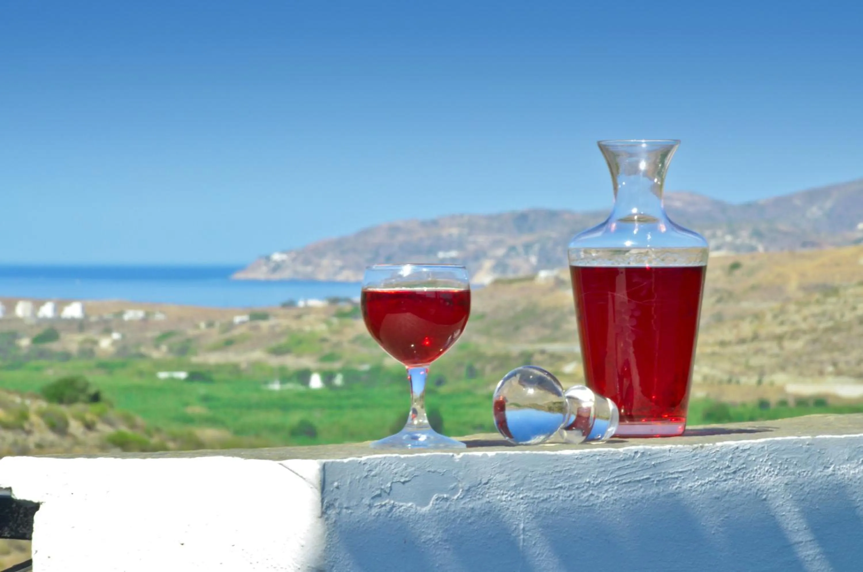 Drinks in Naxos Filoxenia Hotel