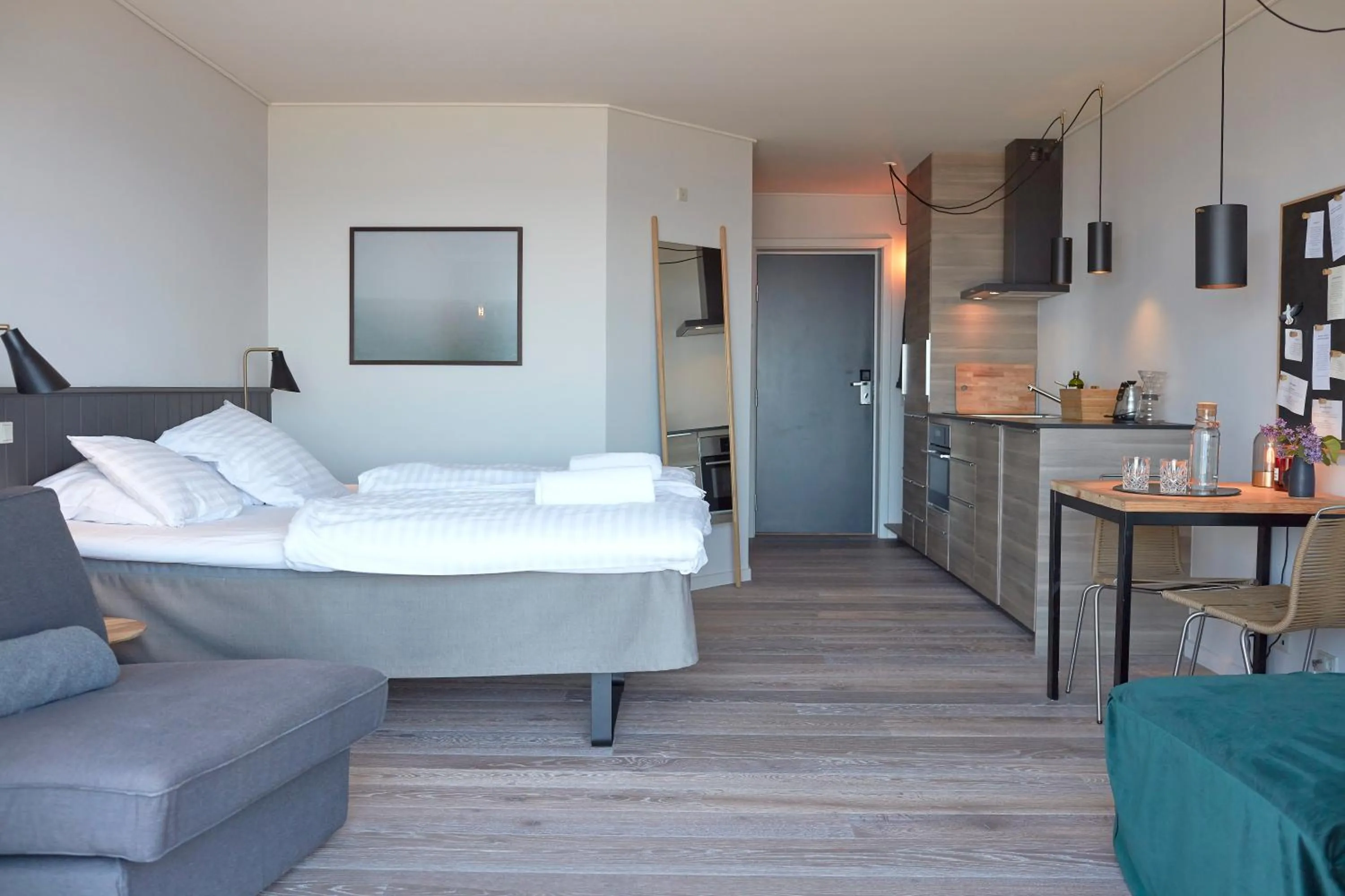 Photo of the whole room, Bed in Nordlandet