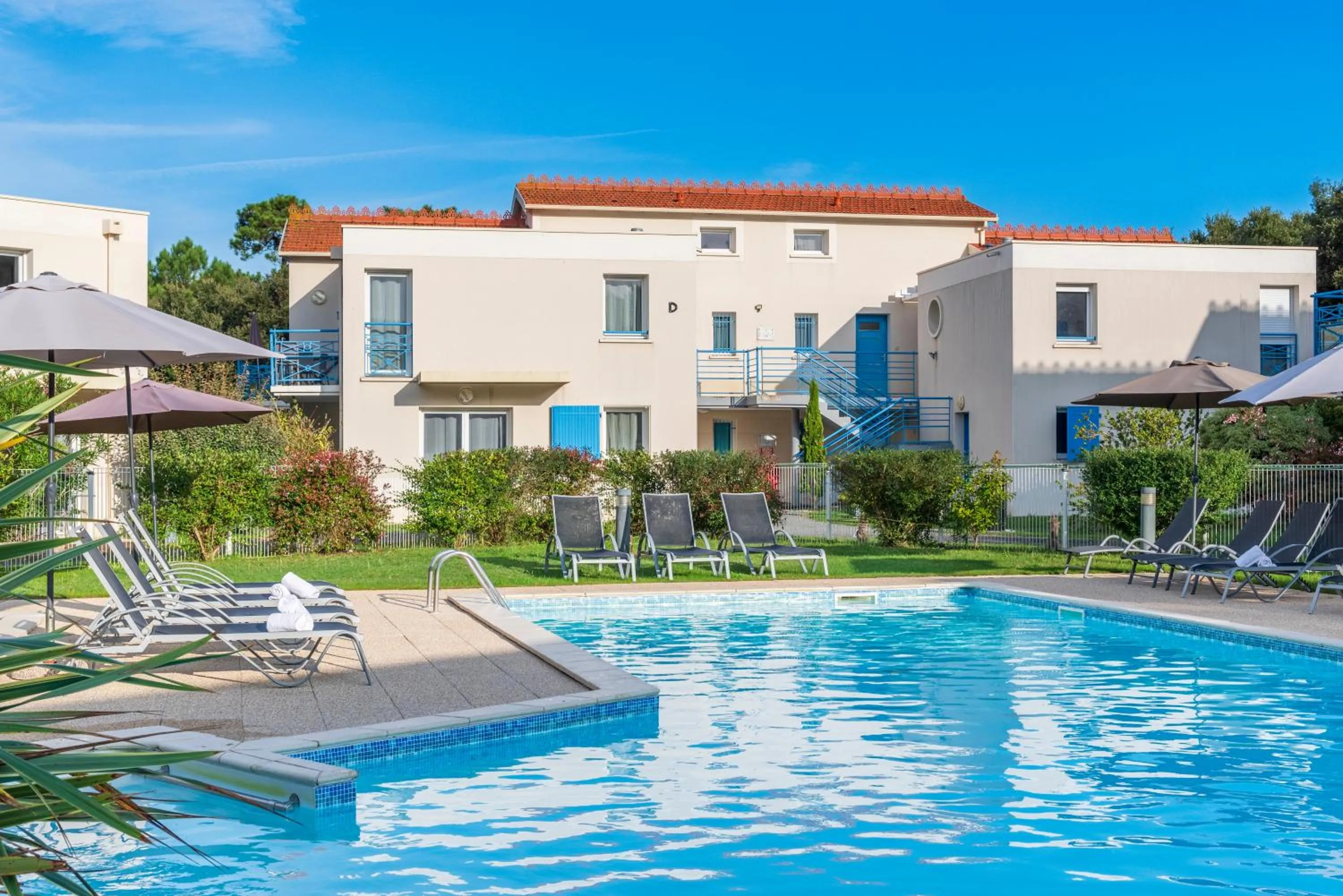 Pool view in Lagrange Vacances Les Carrelets