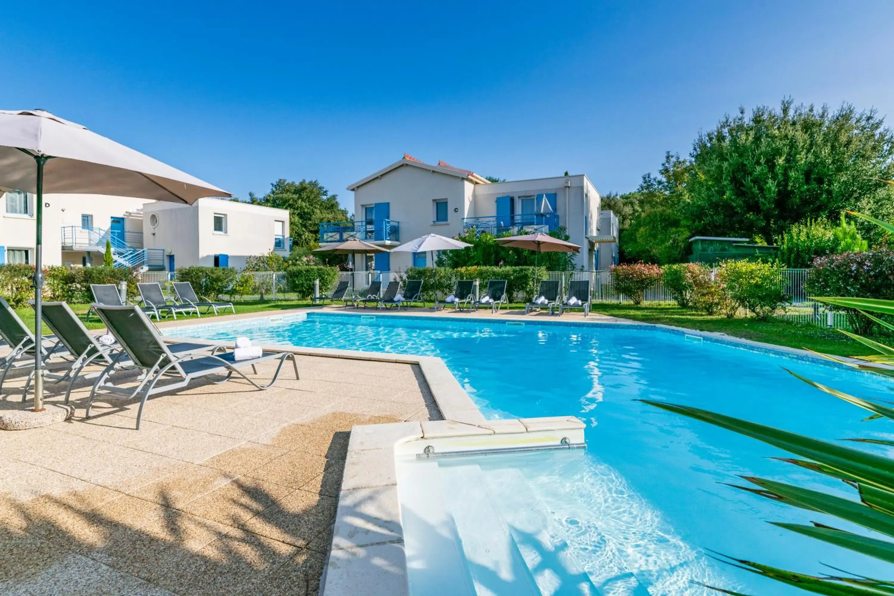 Pool view in Lagrange Vacances Les Carrelets Pool view in Lagrange Vacances Les Carrelets