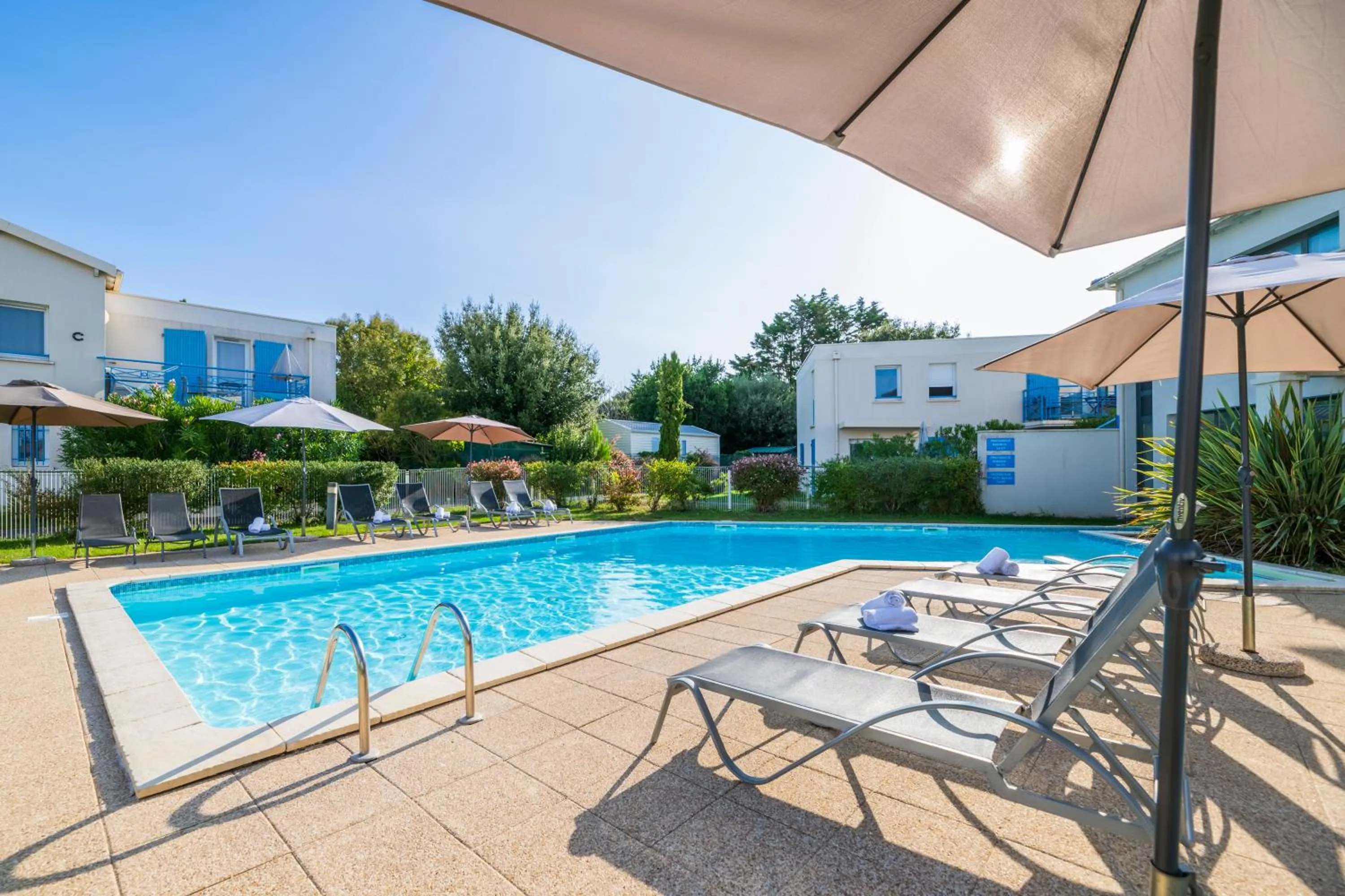 Pool view in Lagrange Vacances Les Carrelets