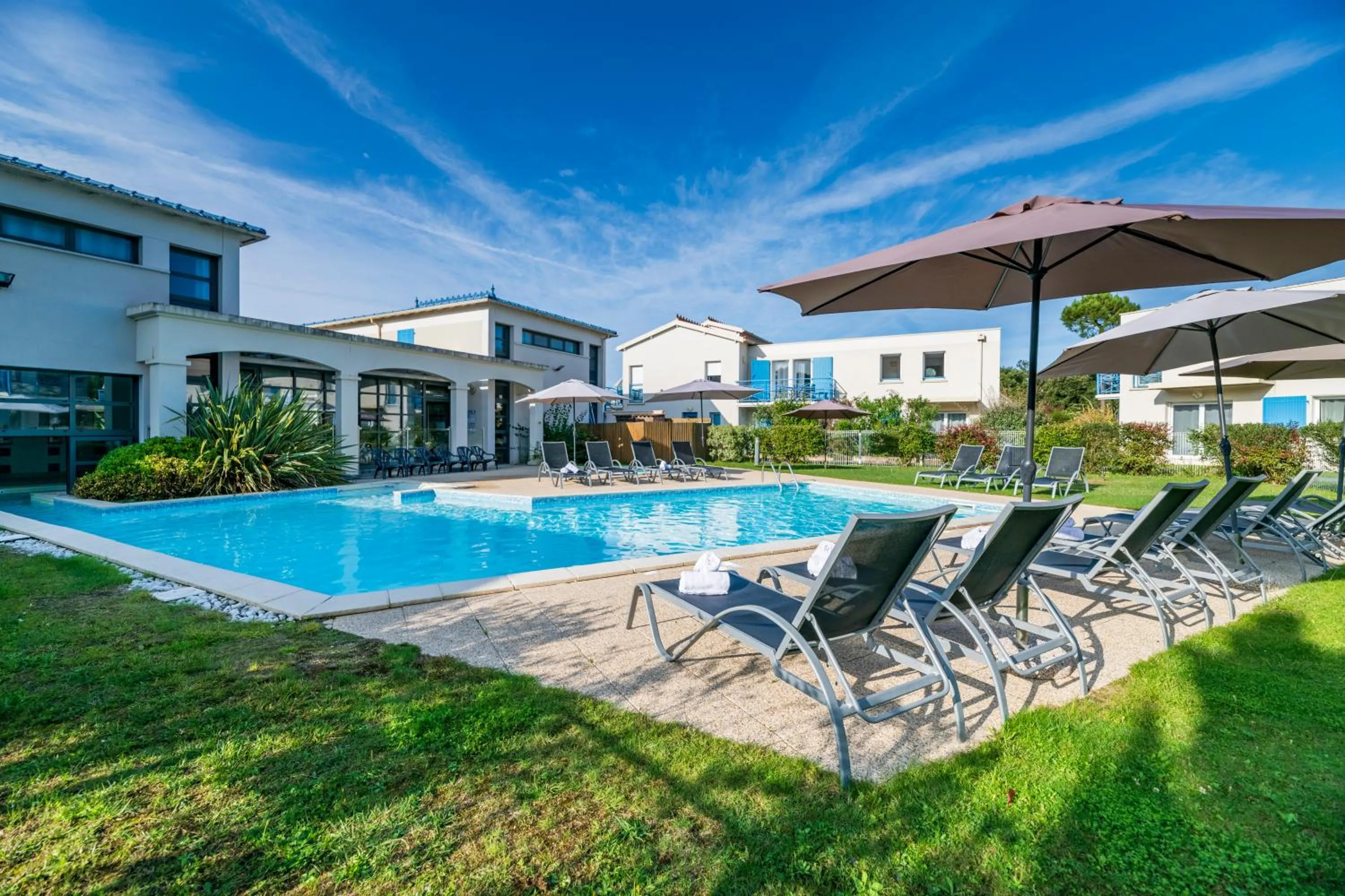 Pool view in Lagrange Vacances Les Carrelets