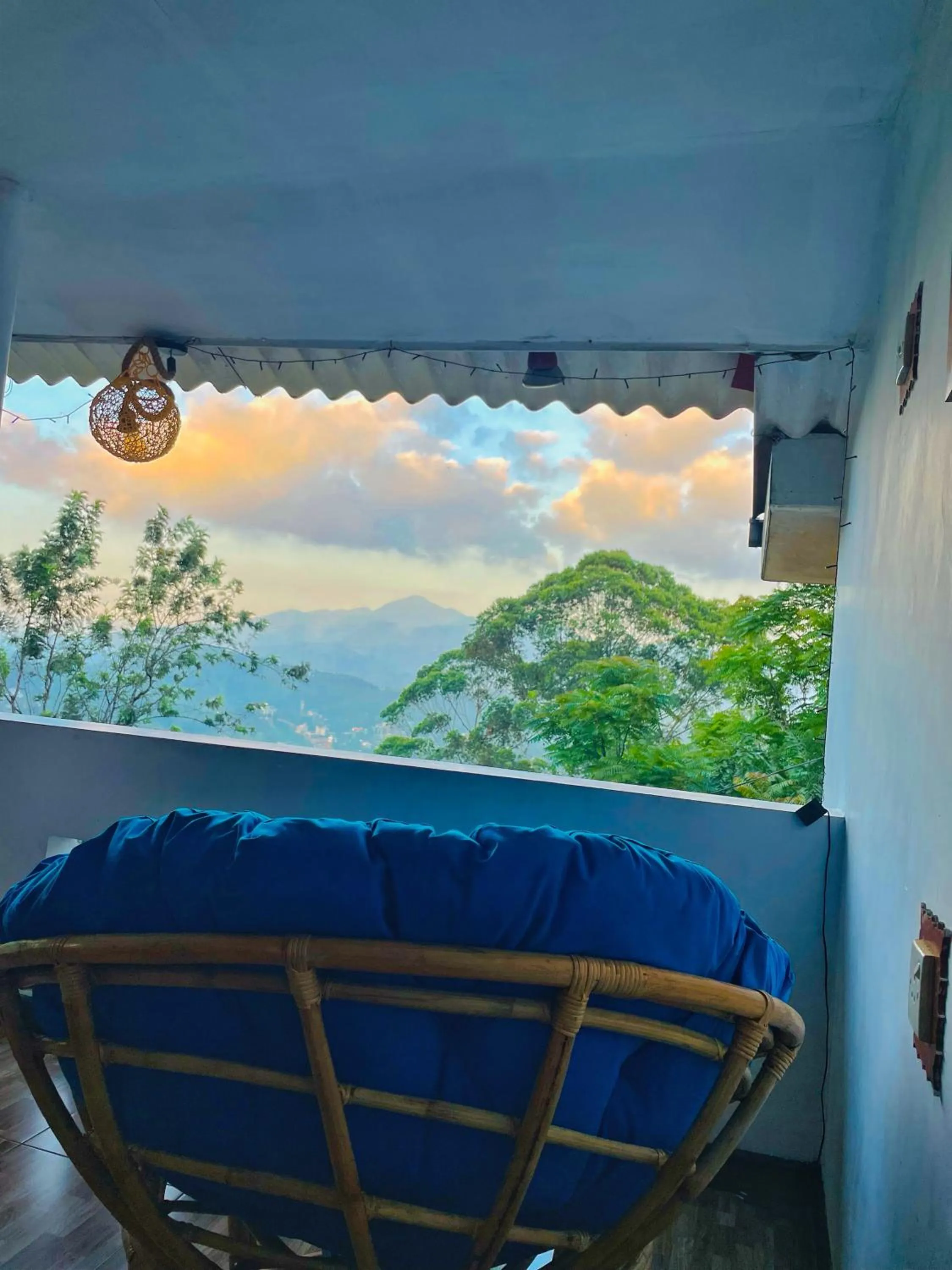 View (from property/room), Bed in Pleasant View Ella