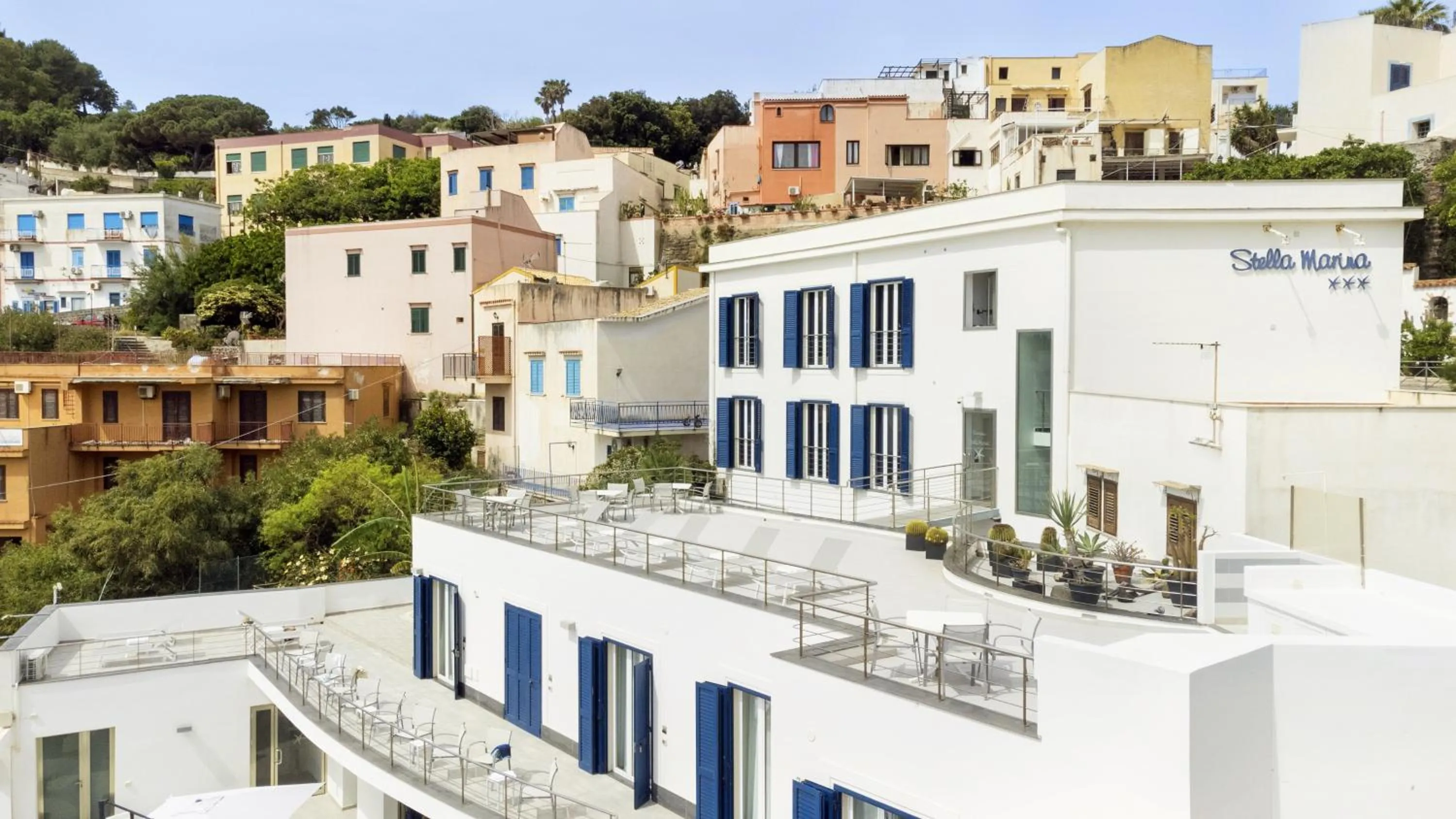 Bird's eye view in Residence Stella Marina