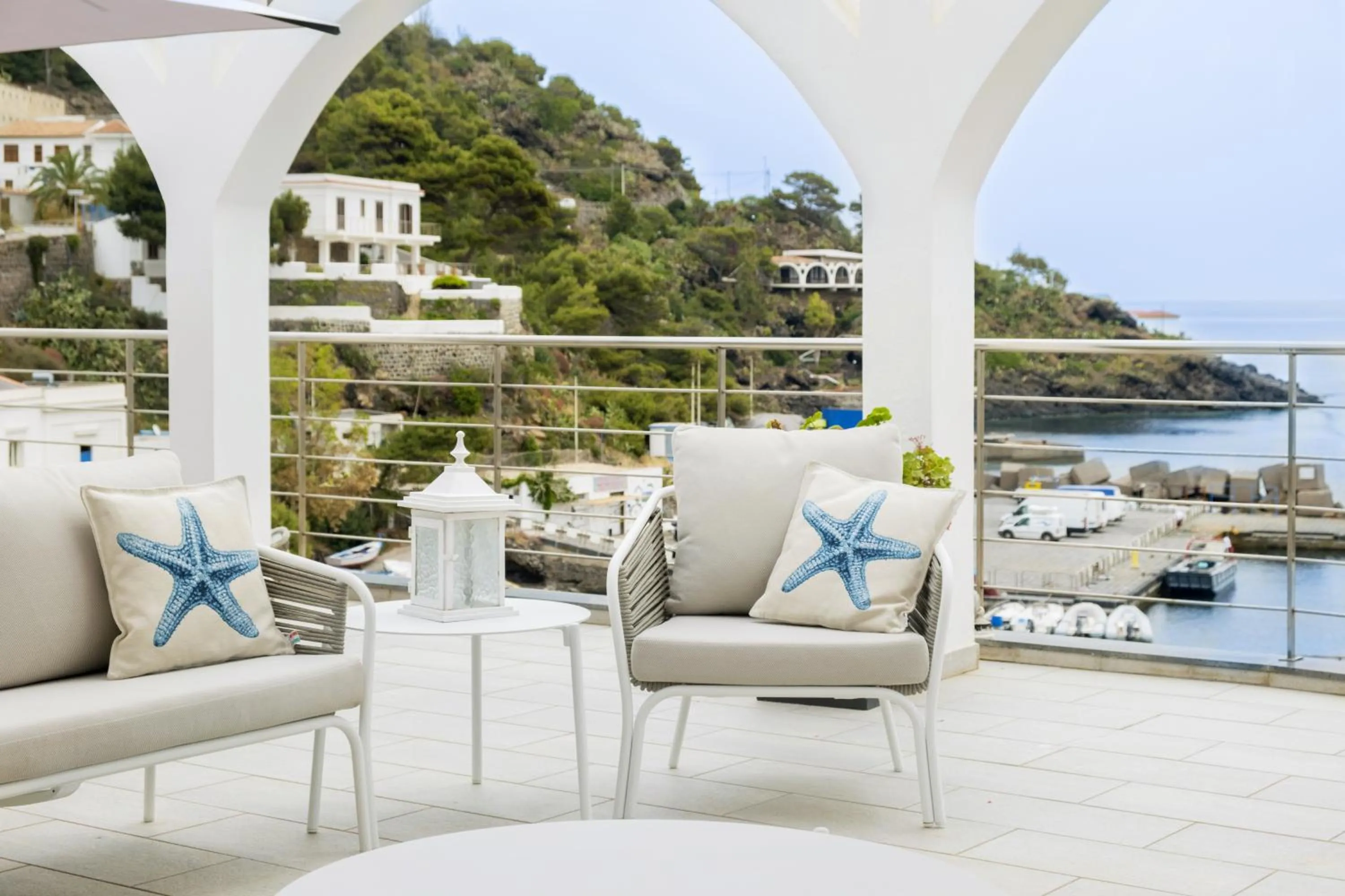 Seating area in Residence Stella Marina