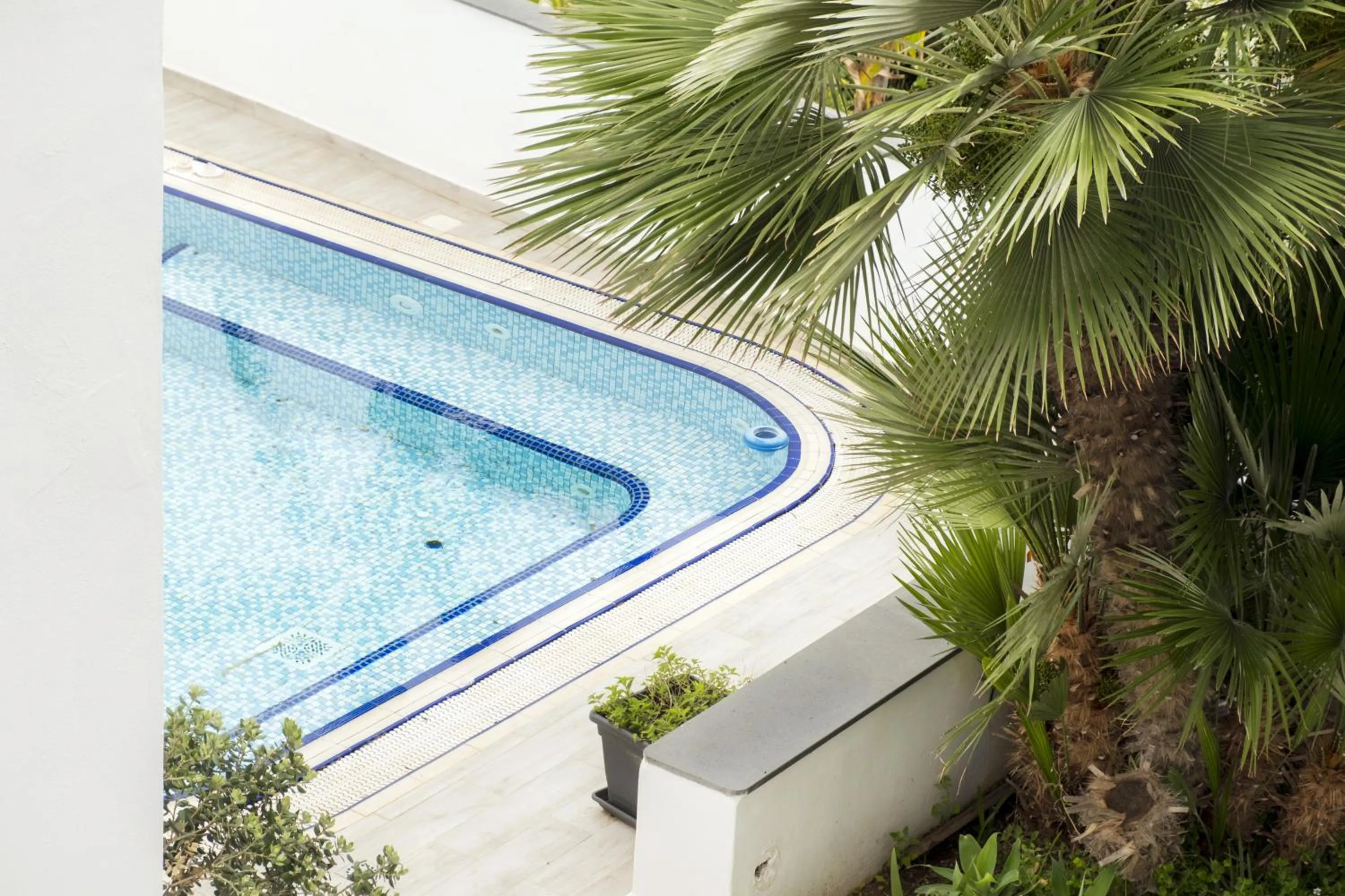 Pool view in Residence Stella Marina