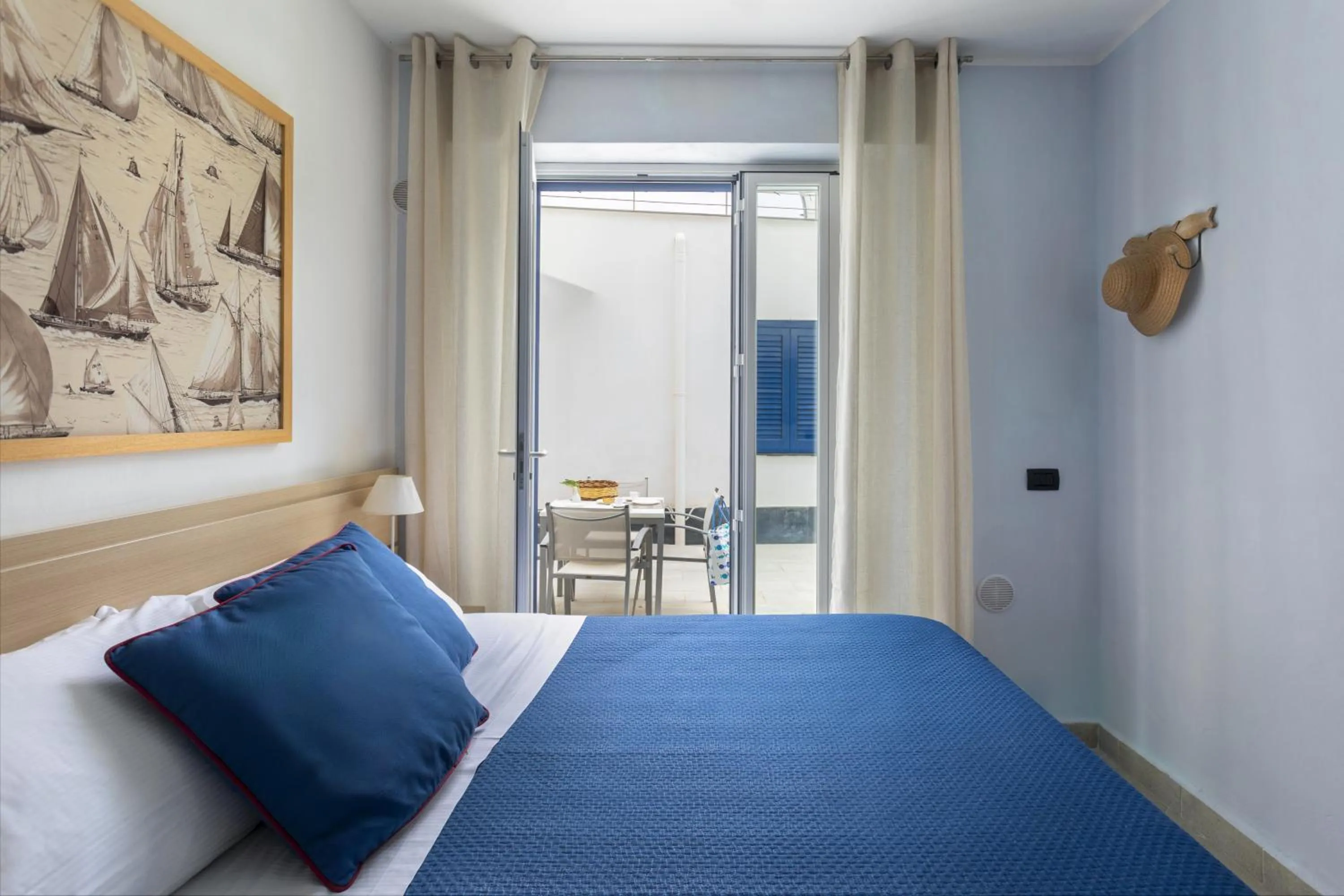 Bedroom, Bed in Residence Stella Marina