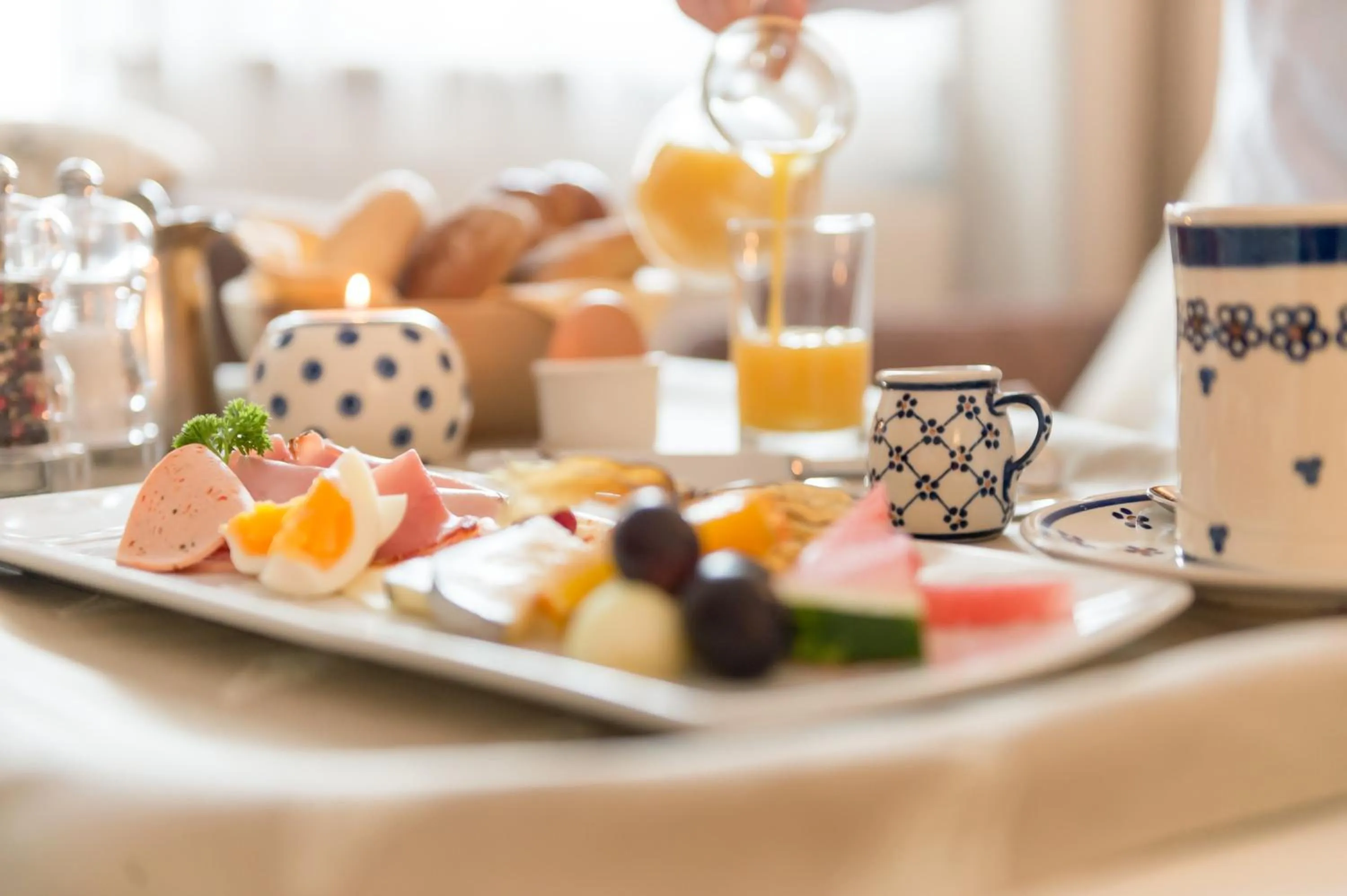 Breakfast in Hotel Jagdhof Bed & Breakfast