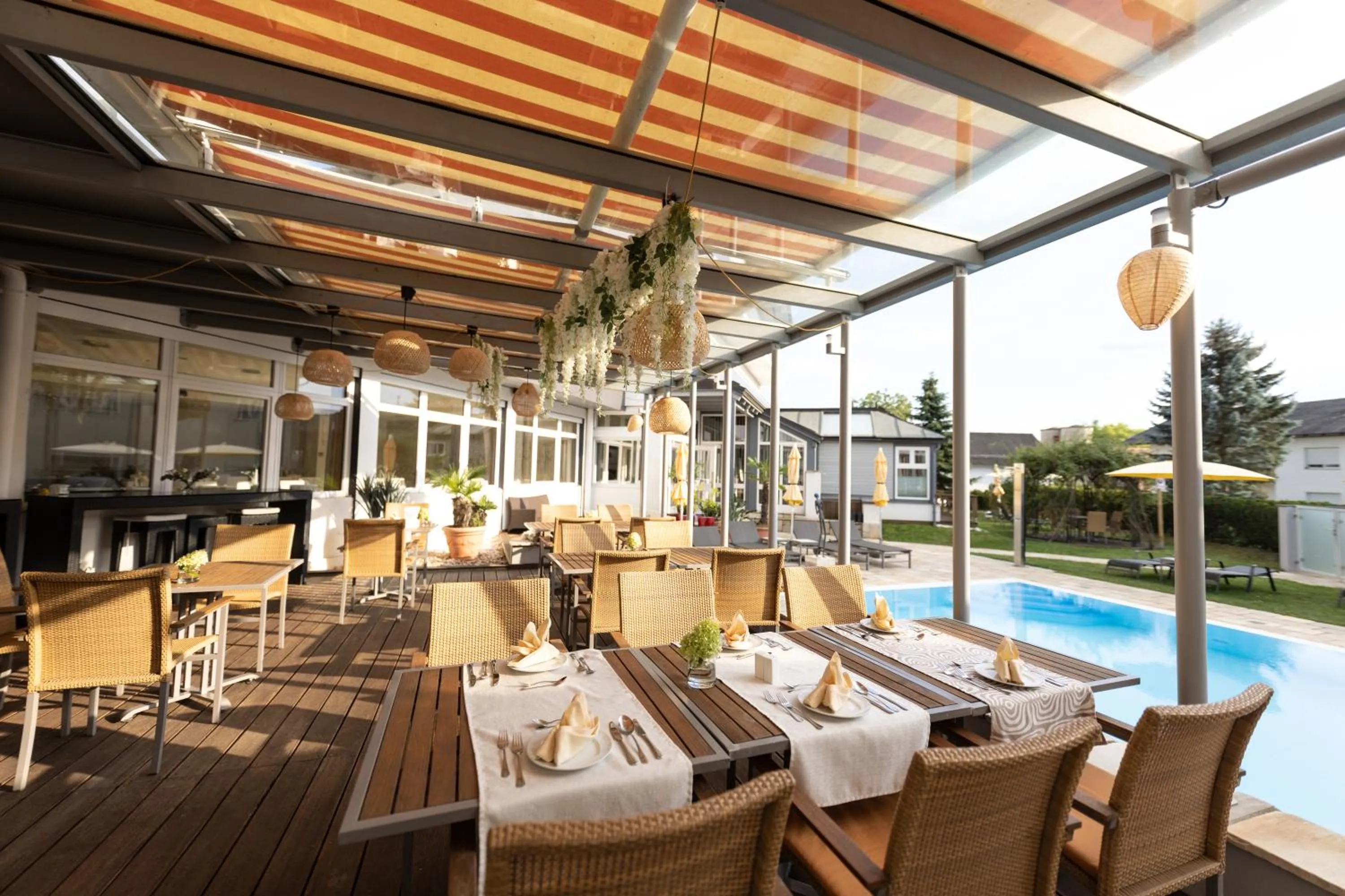 Patio in Seminar & Urlaubshotel Oststeirischer Hof Söchau