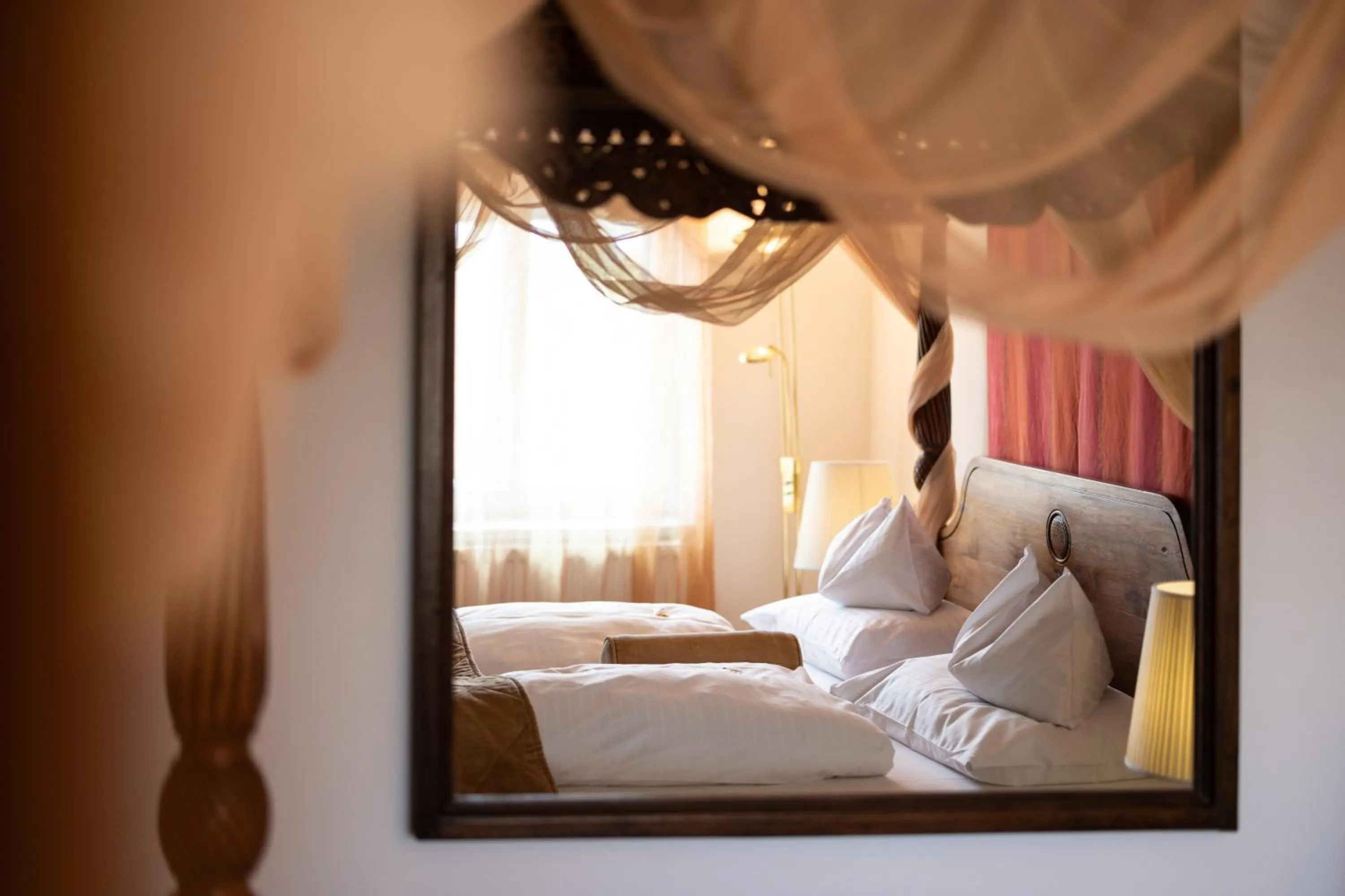 Bed in Hotel Landliebe