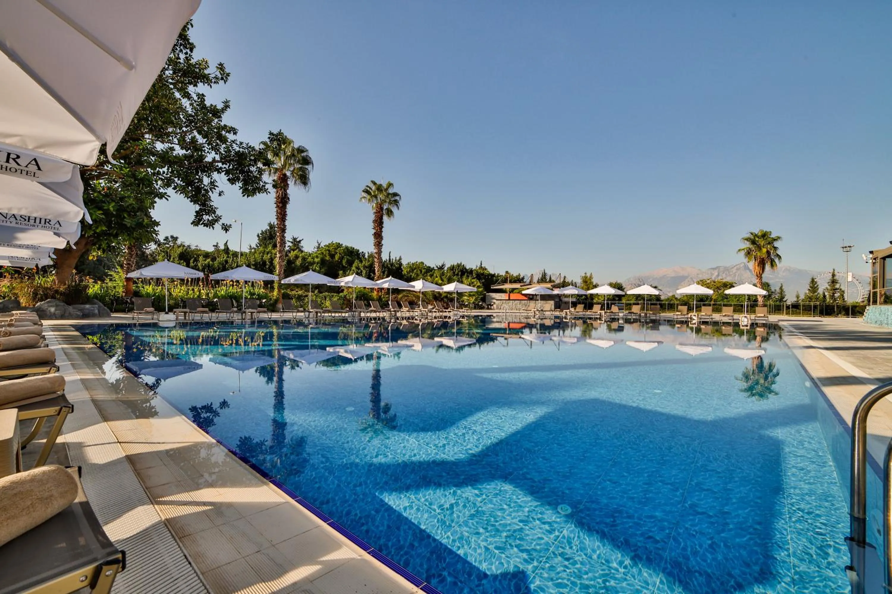 Pool view in Nashira City Resort Hotel