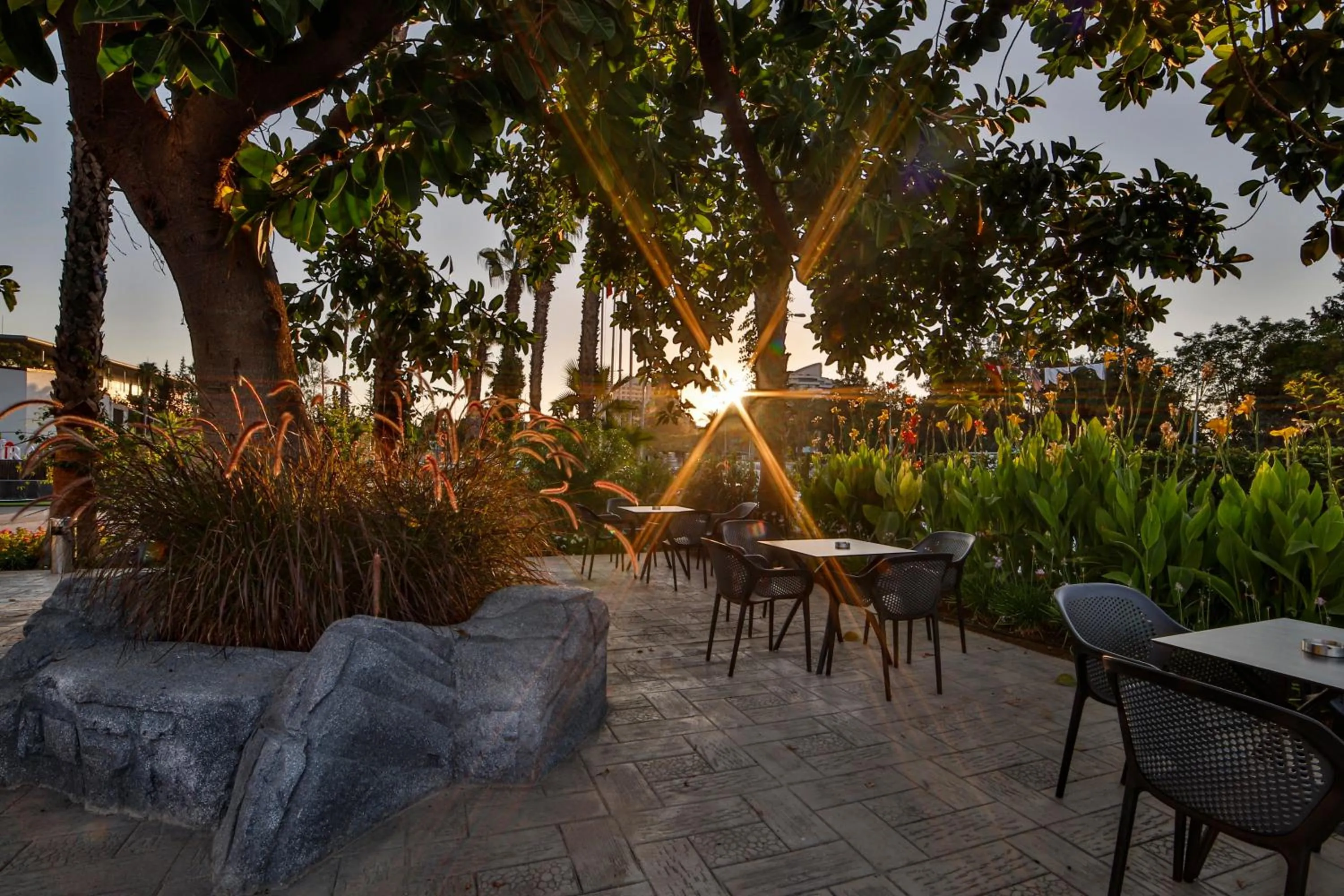 Garden in Nashira City Resort Hotel