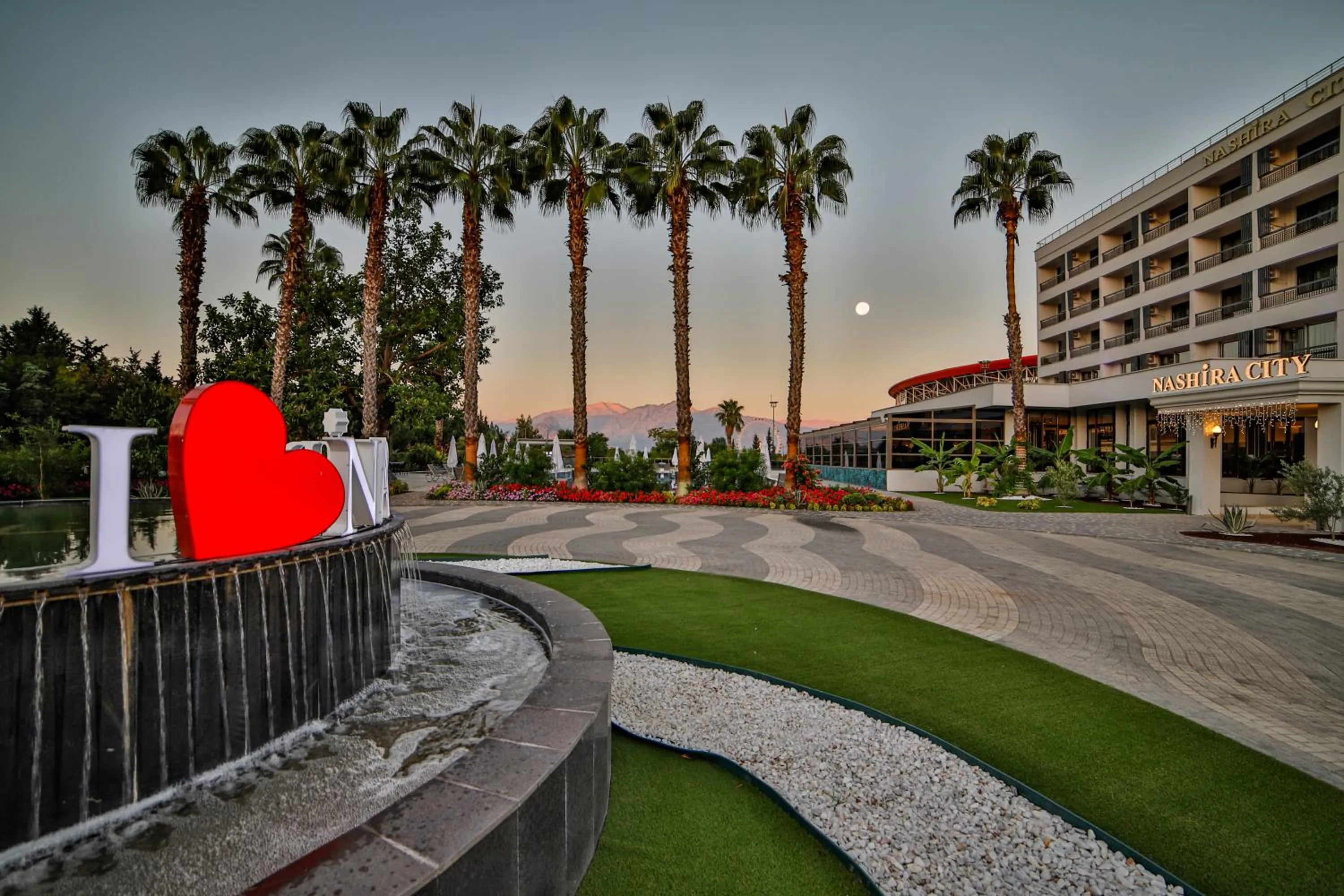 Property building in Nashira City Resort Hotel