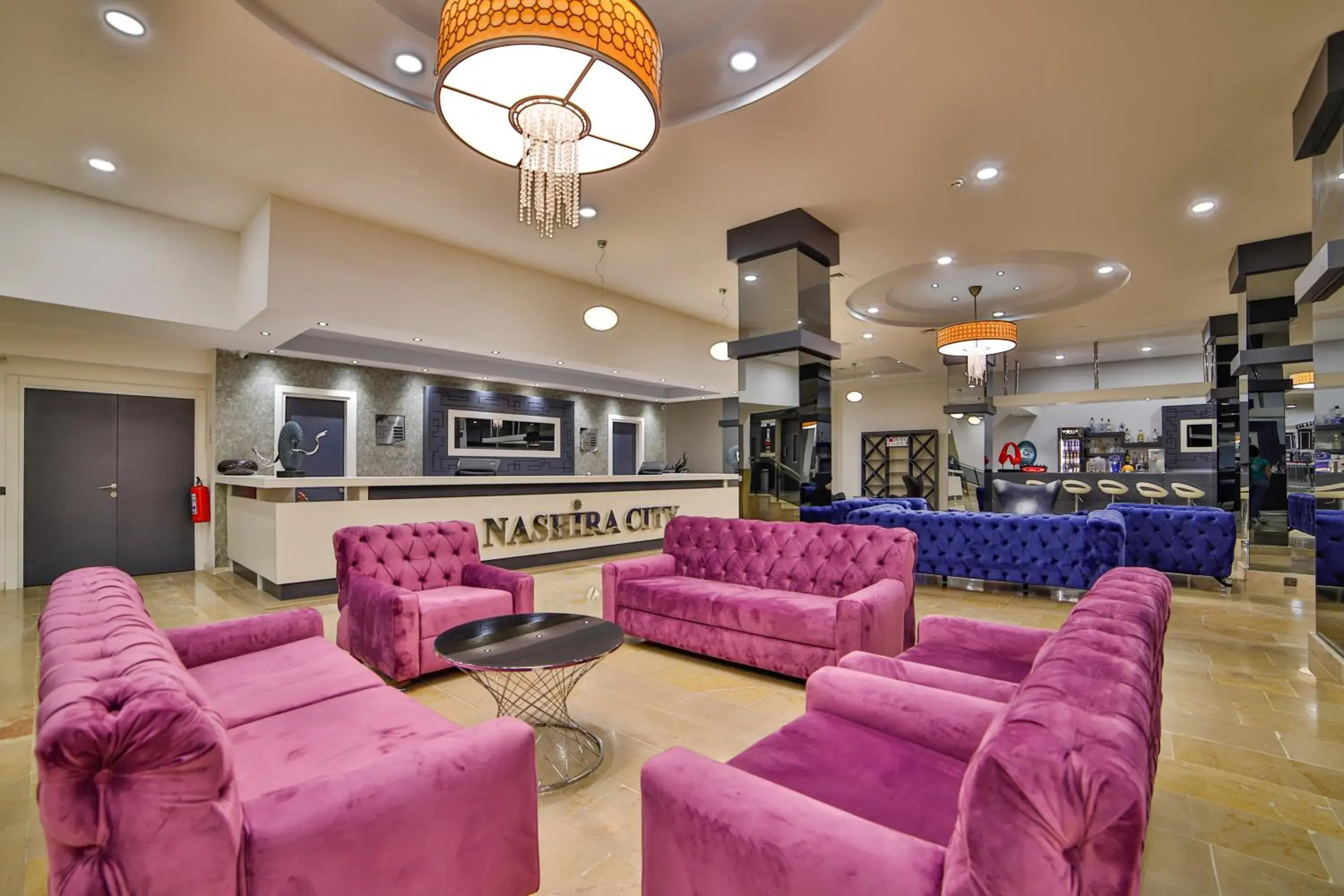 Lobby or reception in Nashira City Resort Hotel Lobby or reception in Nashira City Resort Hotel