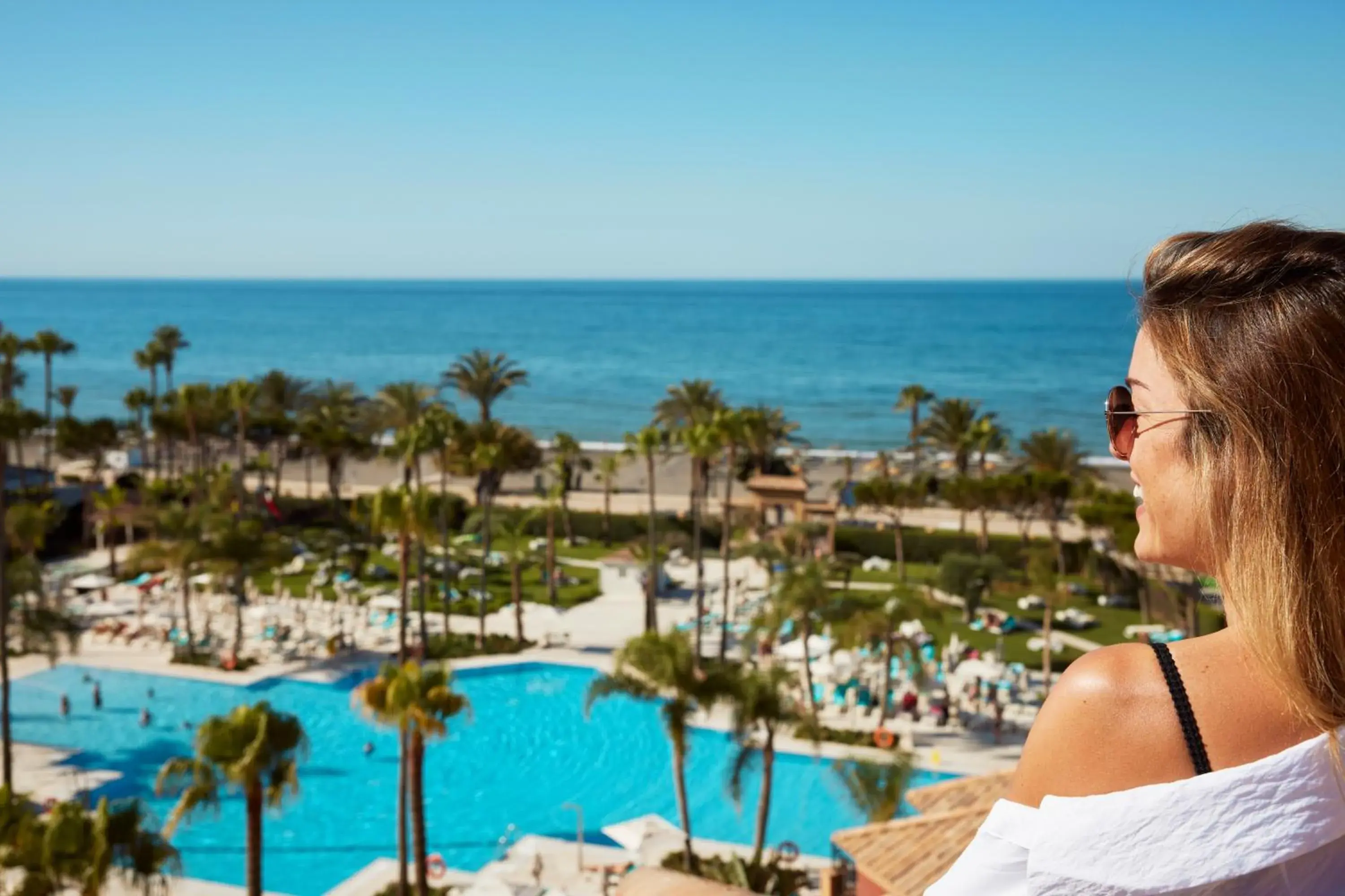 Sea view in Iberostar Waves Málaga Playa Sea view in Iberostar Waves Málaga Playa